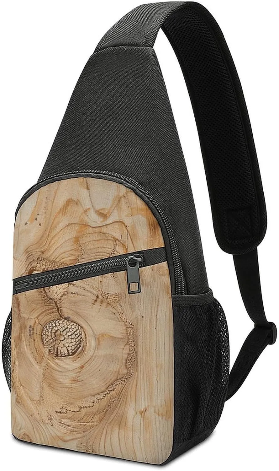 Crossbody Bag for Women Men Sling Bag Fish And Umbrella Chest Bag Crossbody Adjustable Shoulder Bag