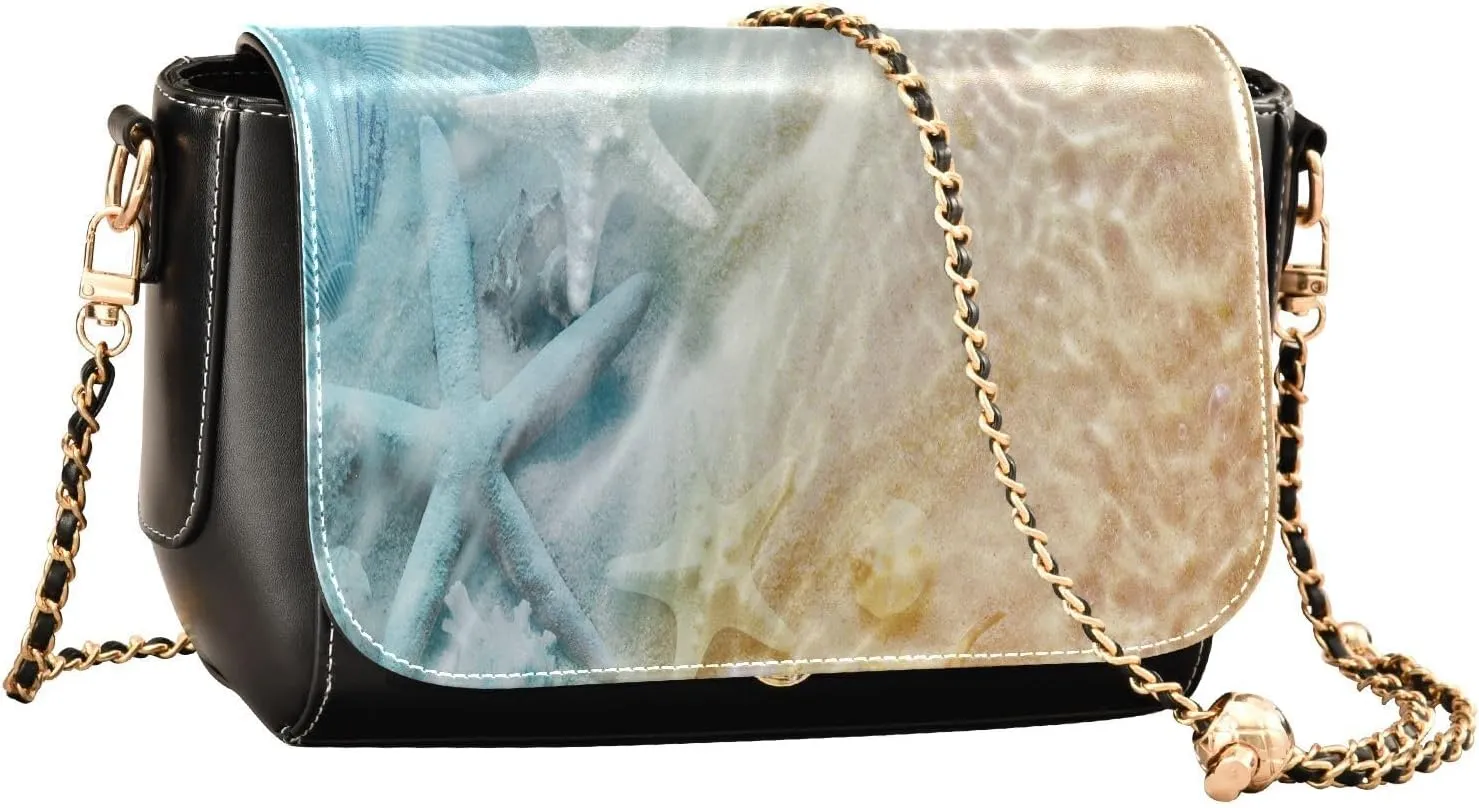 Crossbody Bags for Women Trendy Women's Black Shoulder Bag Small PU Leather Flap Cross Body Bag Handbags