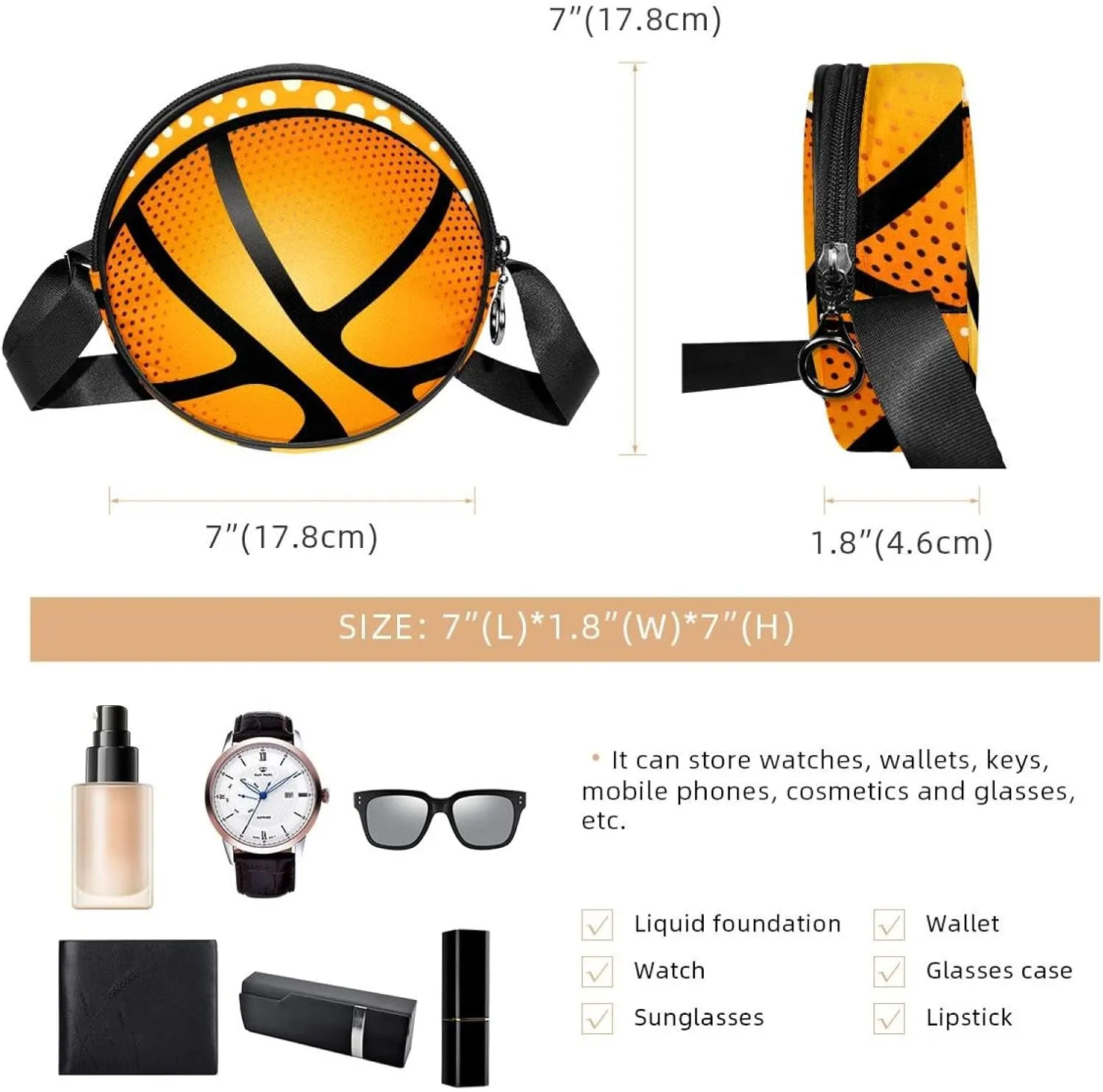 Crossbody Bags for Women,Crossbody Bag Men,Small Sling Bag,Crossbody Purse