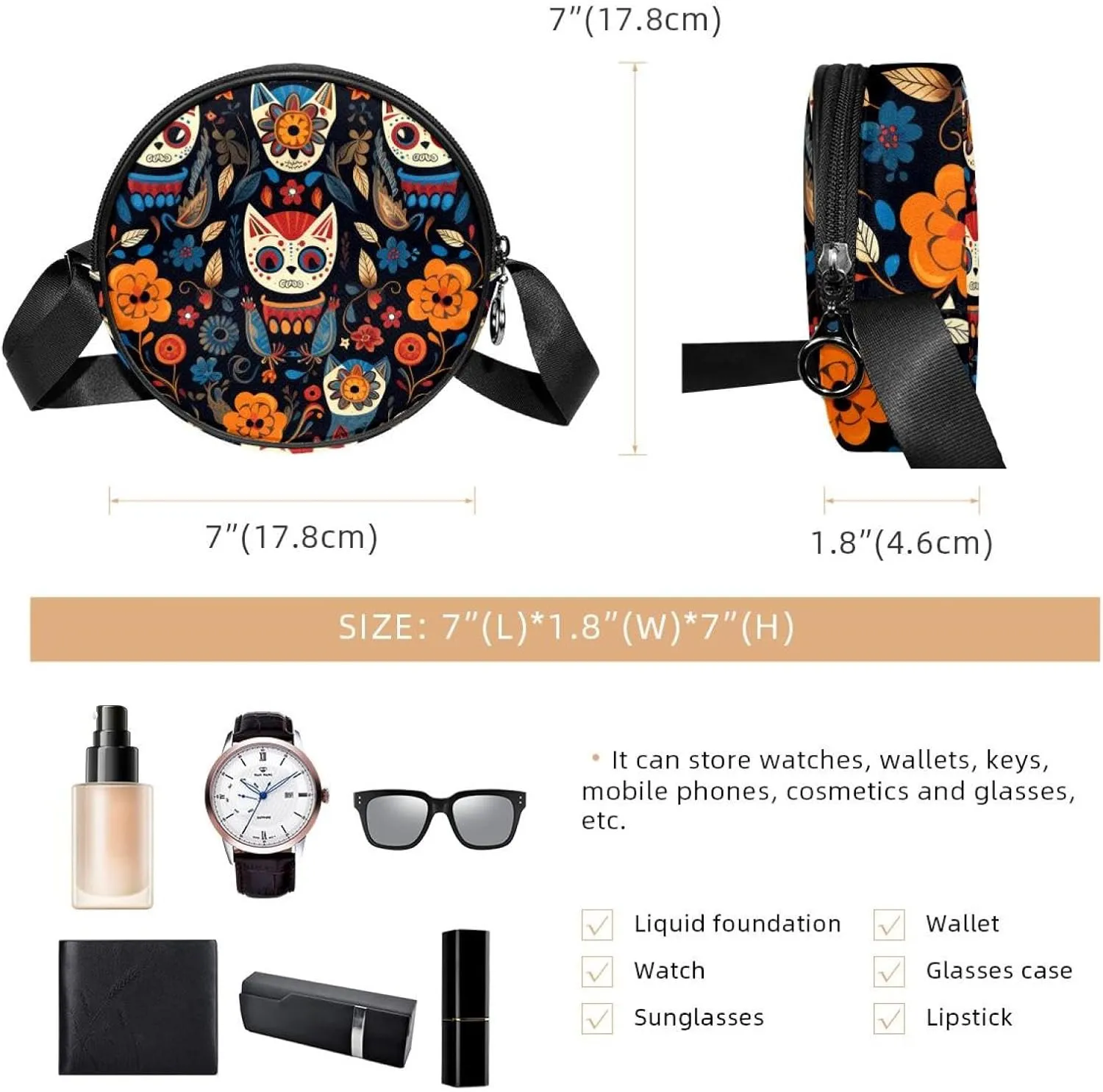 Crossbody Bags for Women,Crossbody Bag Men,Small Sling Bag,Crossbody Purse