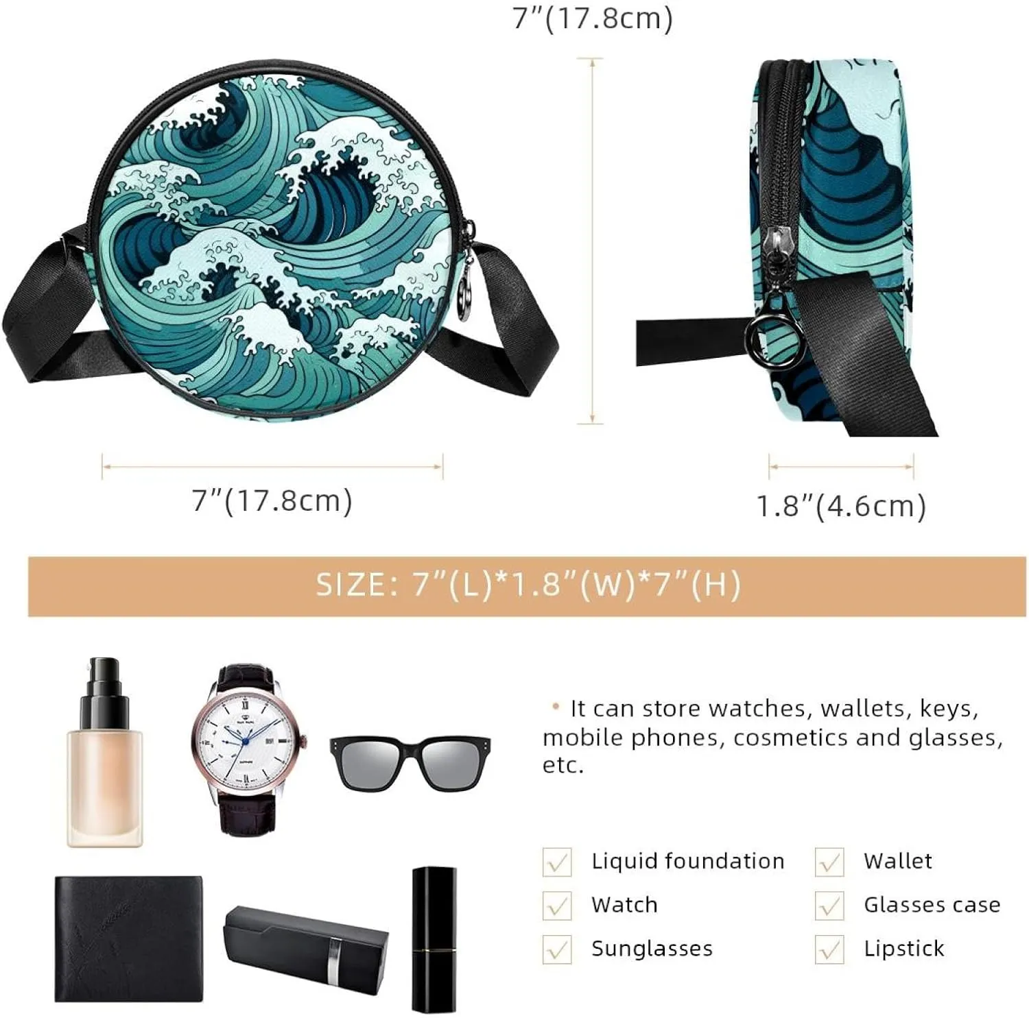 Crossbody Bags for Women,Crossbody Bag Men,Small Sling Bag,Crossbody Purse