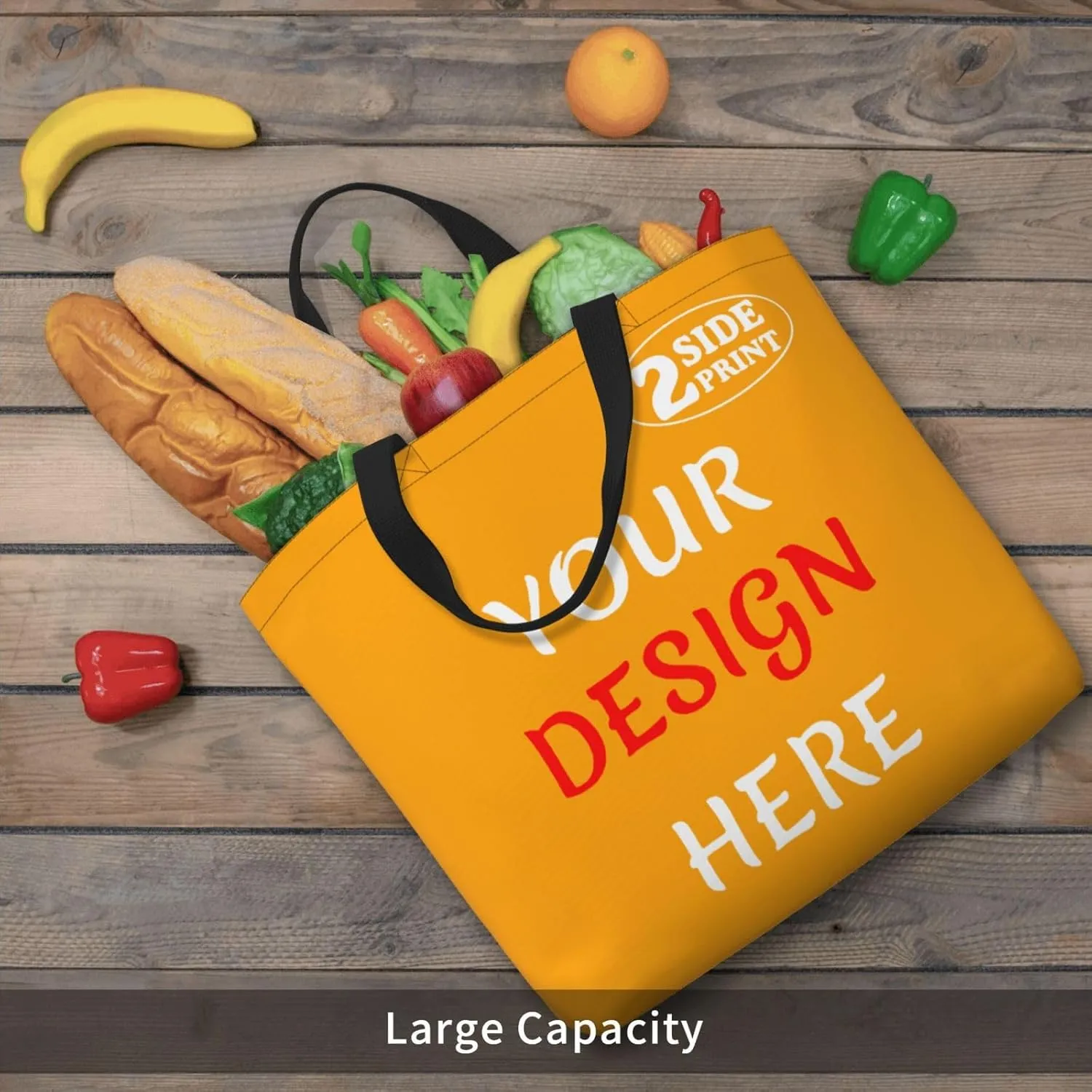 Custom Tote Bags Custom Bag Add Your Design For Business Work Travel Personalized Shoulder Bag