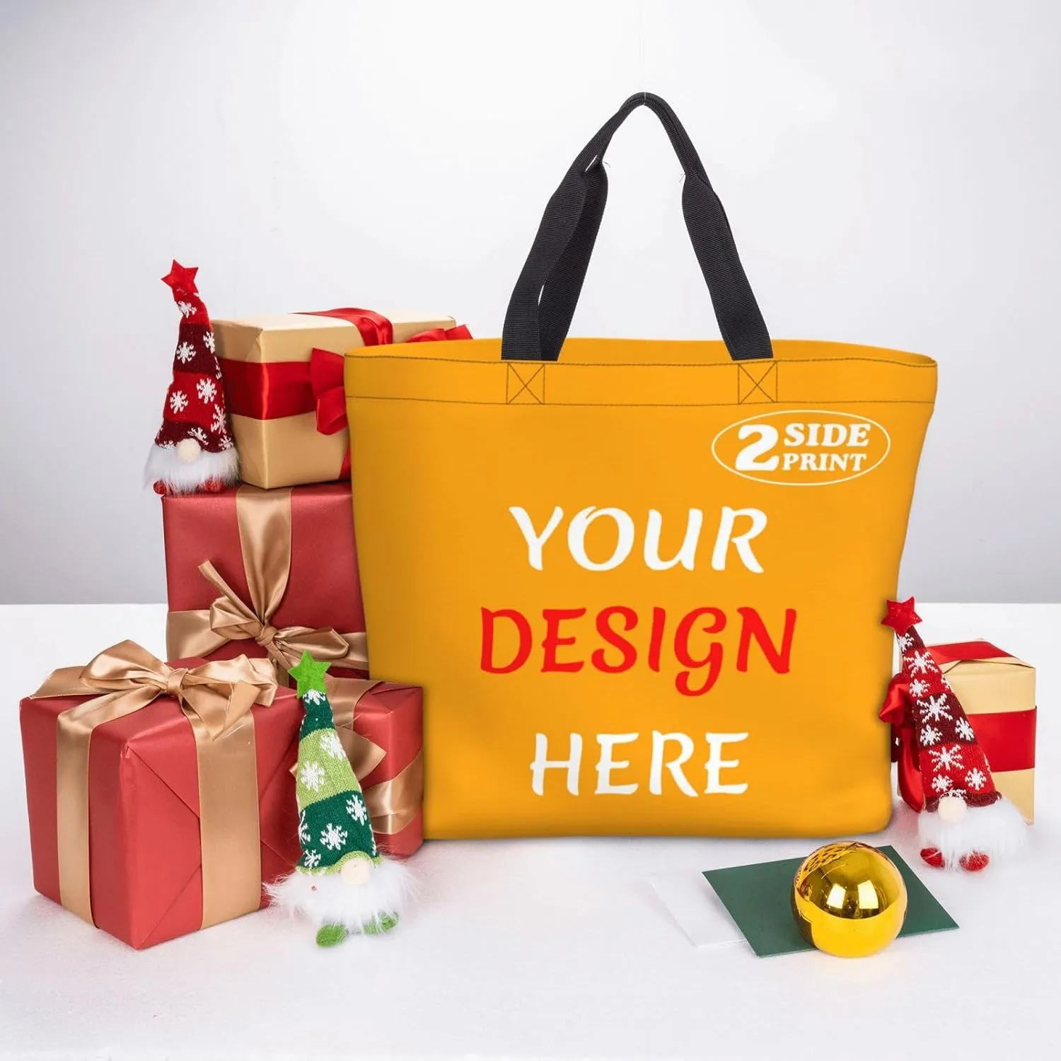 Custom Tote Bags Custom Bag Add Your Design For Business Work Travel Personalized Shoulder Bag