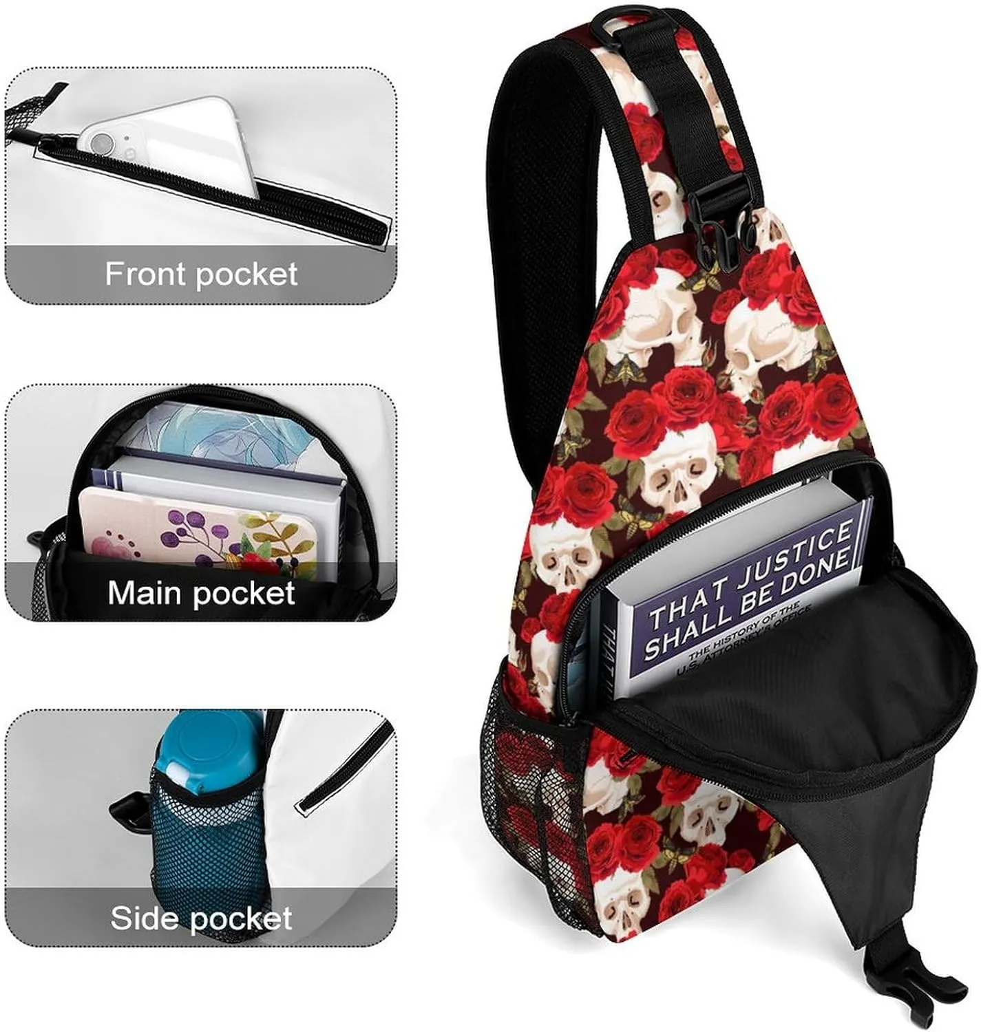 Cute Baby Penguin Versatile And Convenient Multipurpose Crossbody Bag - Perfect for Travel And Hiking