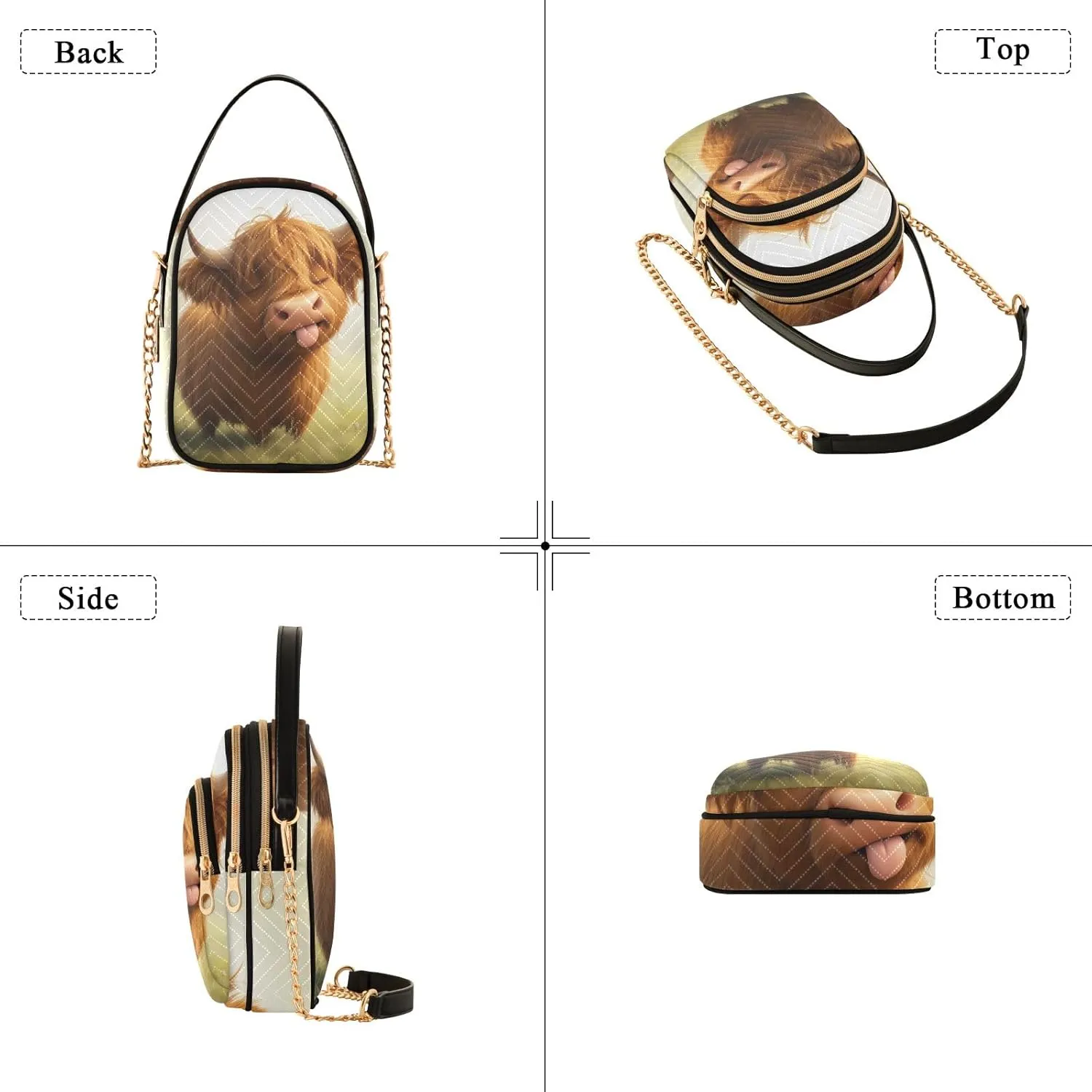 Cute Small Handbag Crossbody Bag for Women Quilted Bags Shoulder Purse Phone Wallet Chain Bag