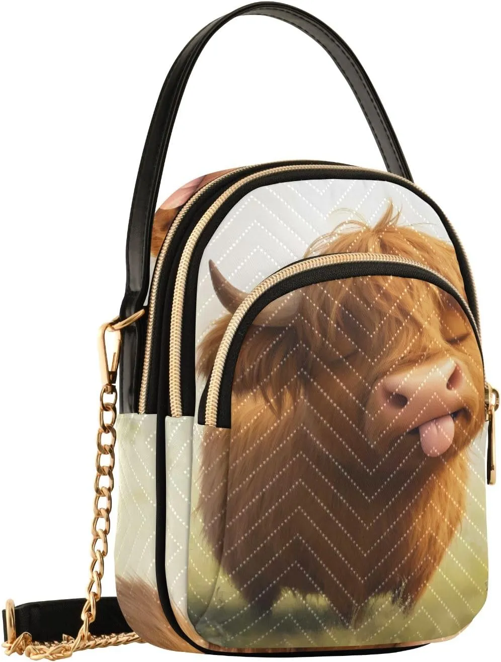Cute Small Handbag Crossbody Bag for Women Quilted Bags Shoulder Purse Phone Wallet Chain Bag