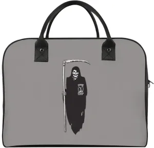 Death Scythe Grim Reaper Duffle Bag for Travel Crossbody Sports Tote Gym Bag Shoulder Weekender Overnight Bag