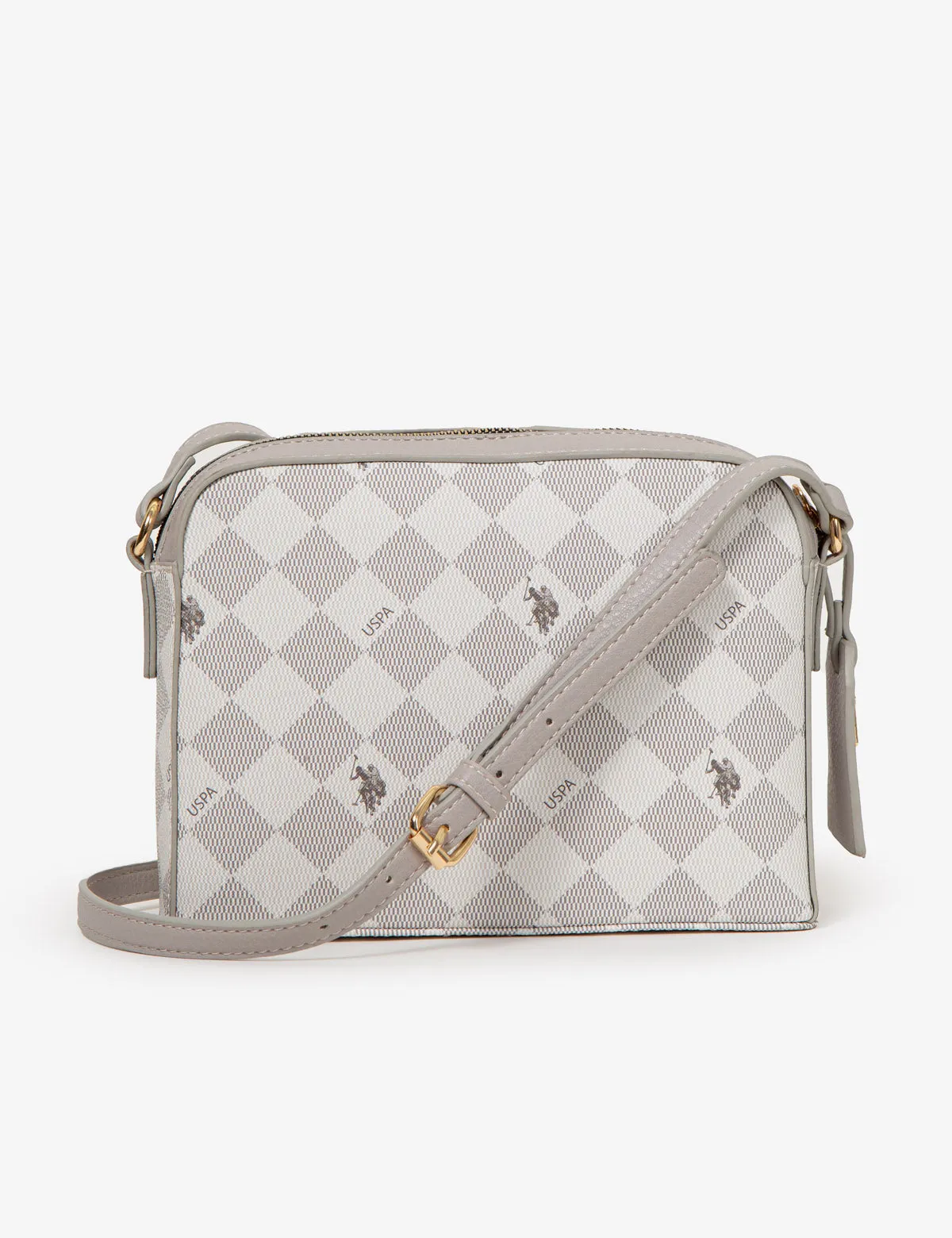 DIAMOND SIGNATURE CROSSBODY BAG