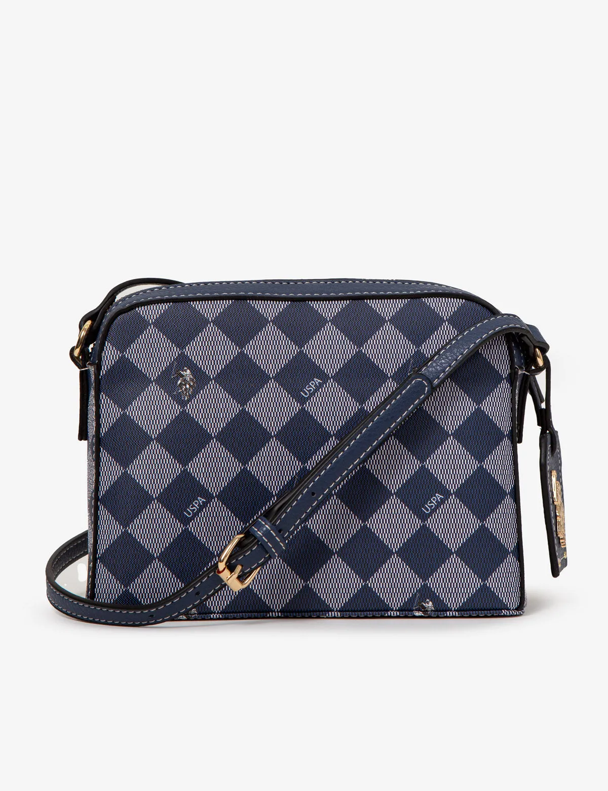 DIAMOND SIGNATURE CROSSBODY BAG