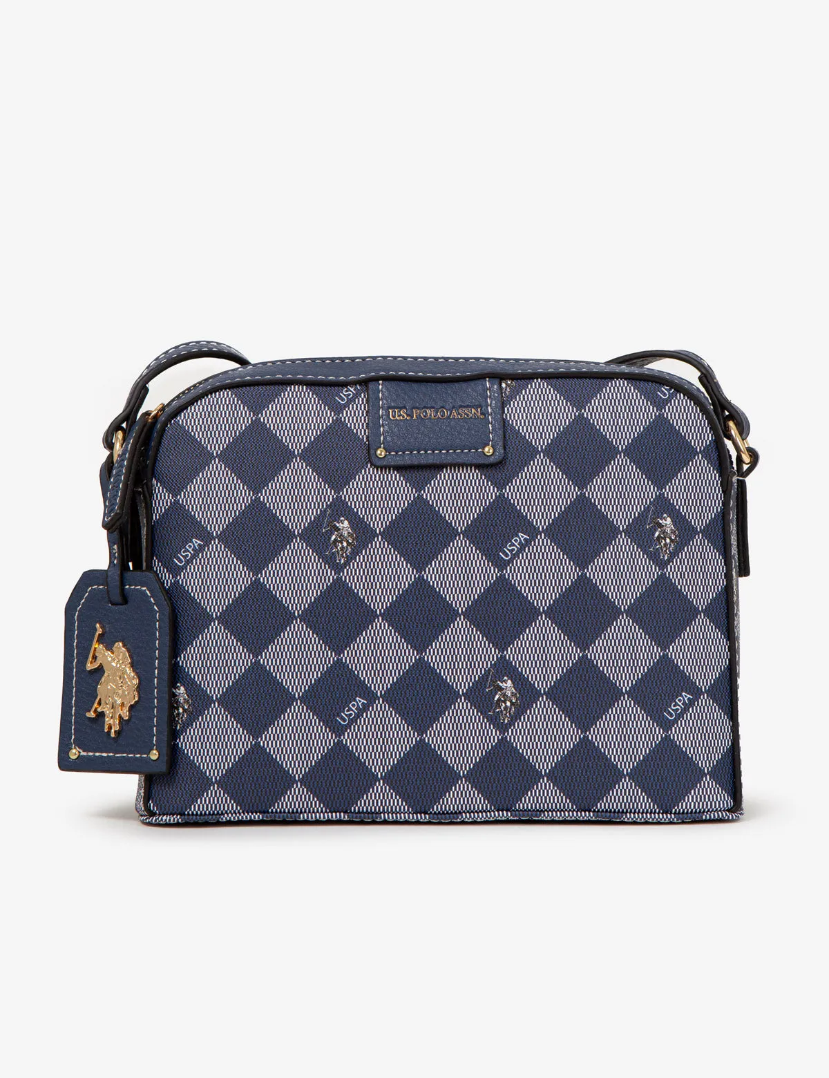 DIAMOND SIGNATURE CROSSBODY BAG