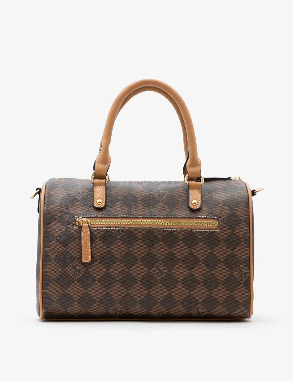 DIAMOND SIGNATURE SWIFTY SATCHEL BAG