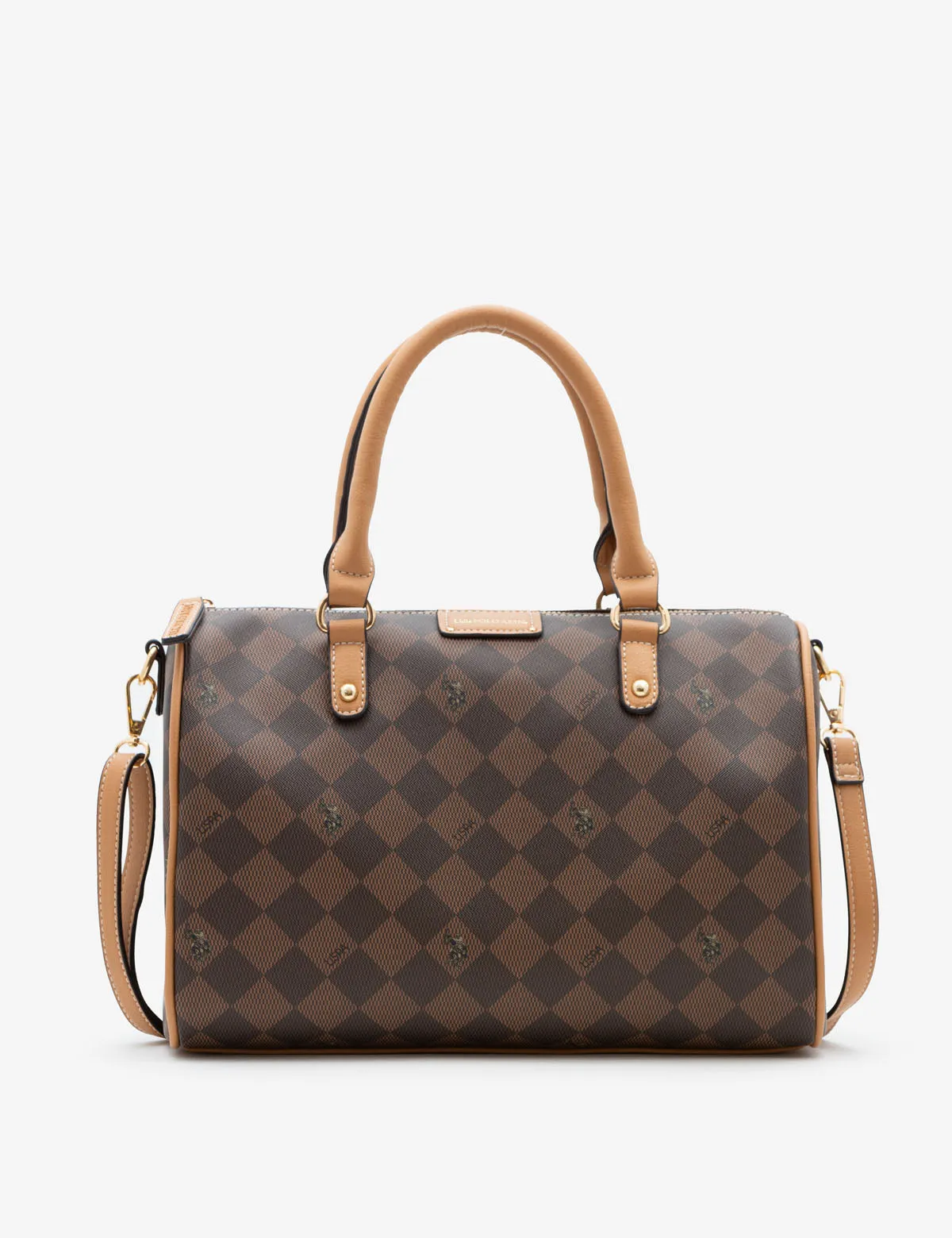 DIAMOND SIGNATURE SWIFTY SATCHEL BAG