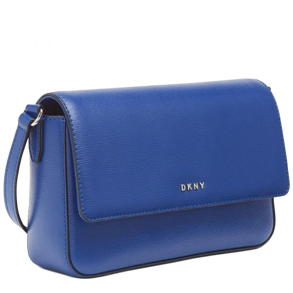 DKNY Bryant Medium Flap Crossbody Bag in Royal Blue
