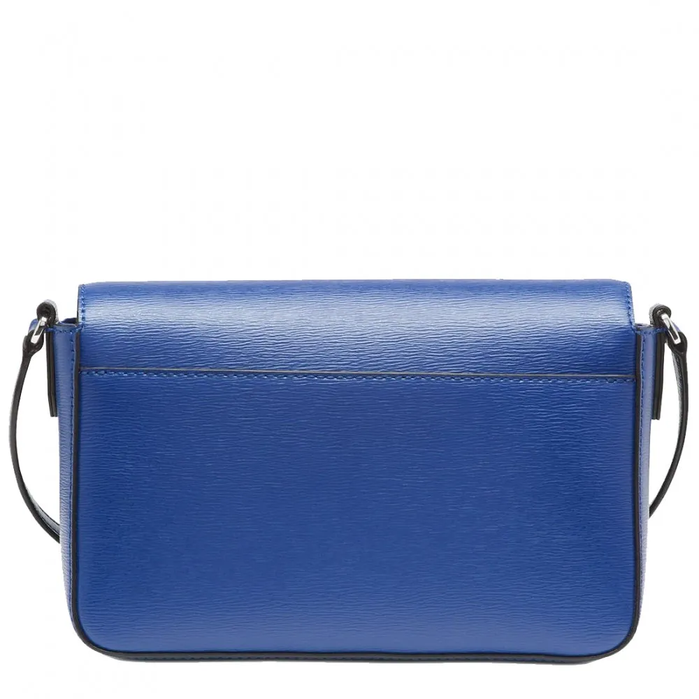 DKNY Bryant Medium Flap Crossbody Bag in Royal Blue