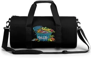 Don't Be Garbage Gym Bag for Men Women Duffle Bags Travel Tote