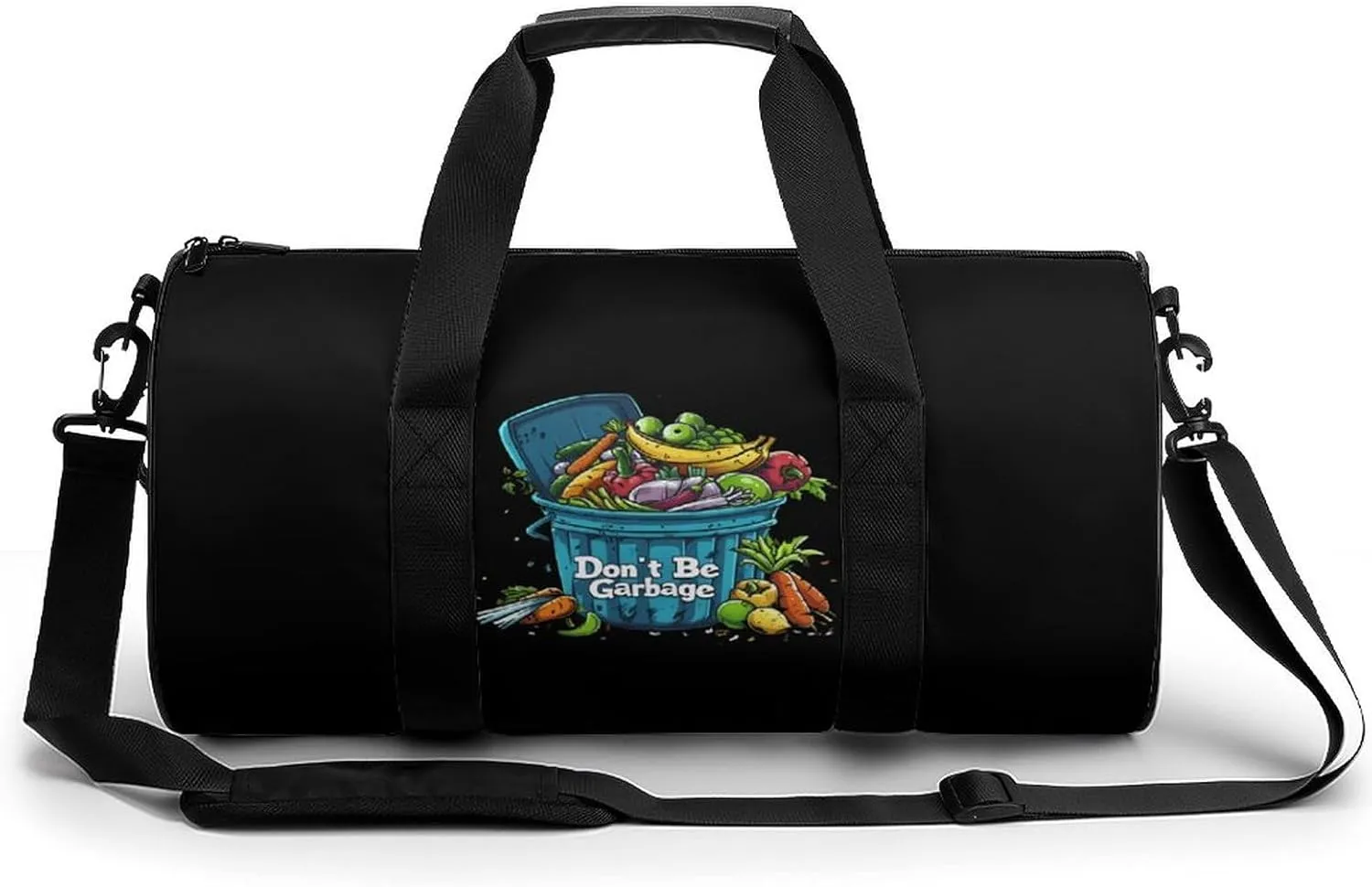 Don't Be Garbage Gym Bag for Men Women Duffle Bags Travel Tote