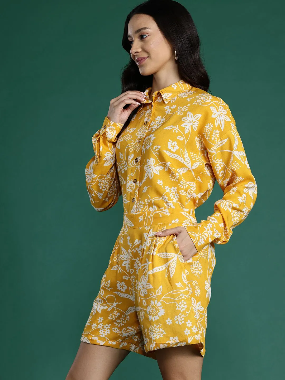 DressBerry Floral Printed Co-Ords