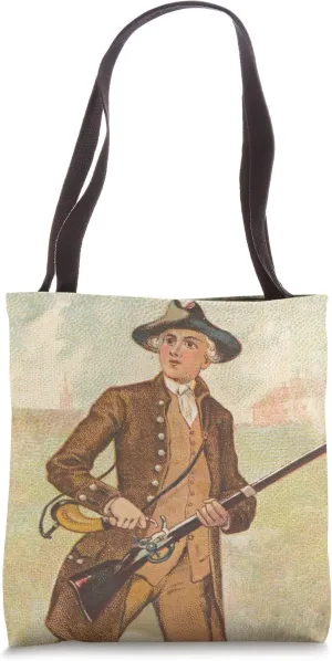 Early America Colonial Militia (1887) Tote Bag