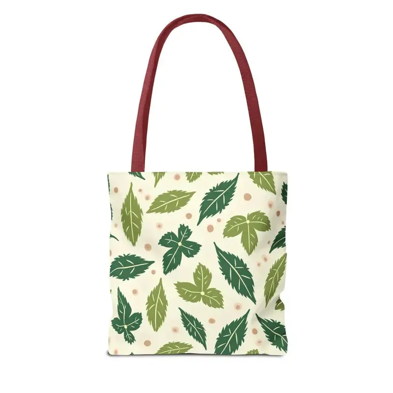 Eco Leaf Pattern Tote Bag Everyday Style