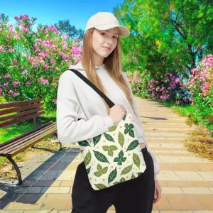 Eco Leaf Pattern Tote Bag Everyday Style