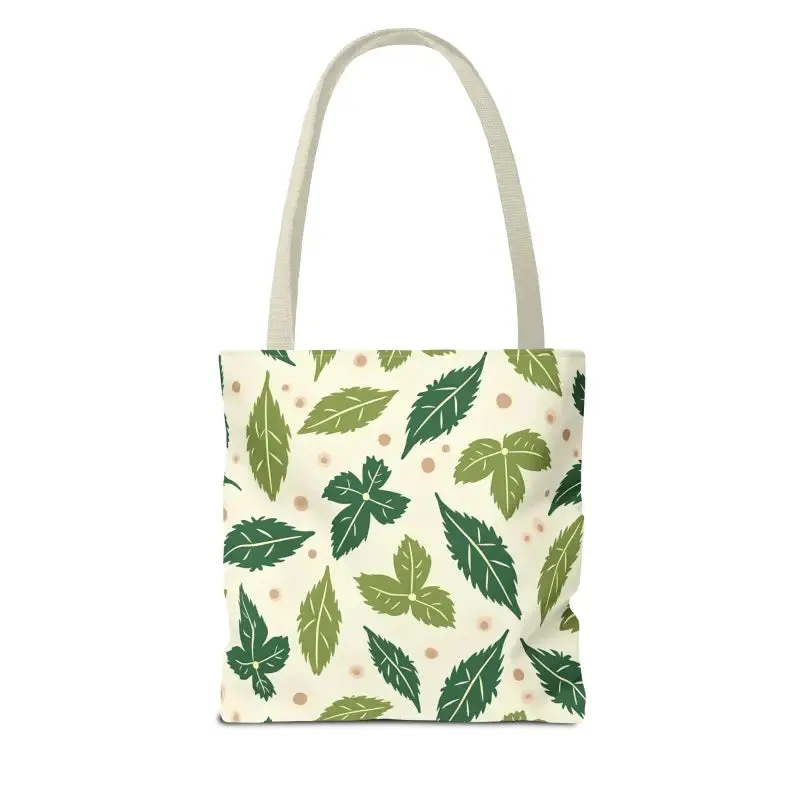 Eco Leaf Pattern Tote Bag Everyday Style