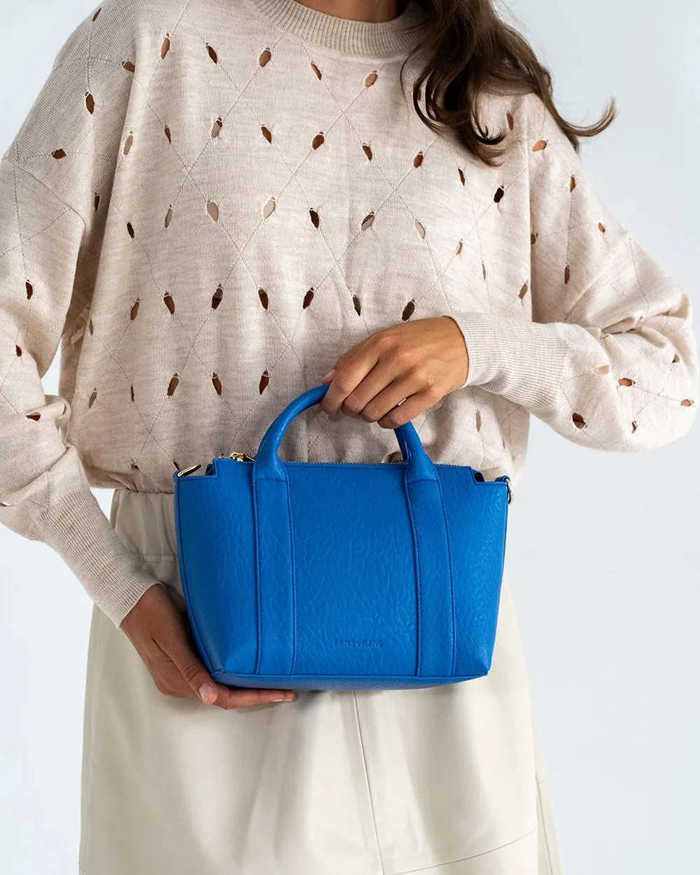 ELMS KING : Baby Messina Tote - Blue