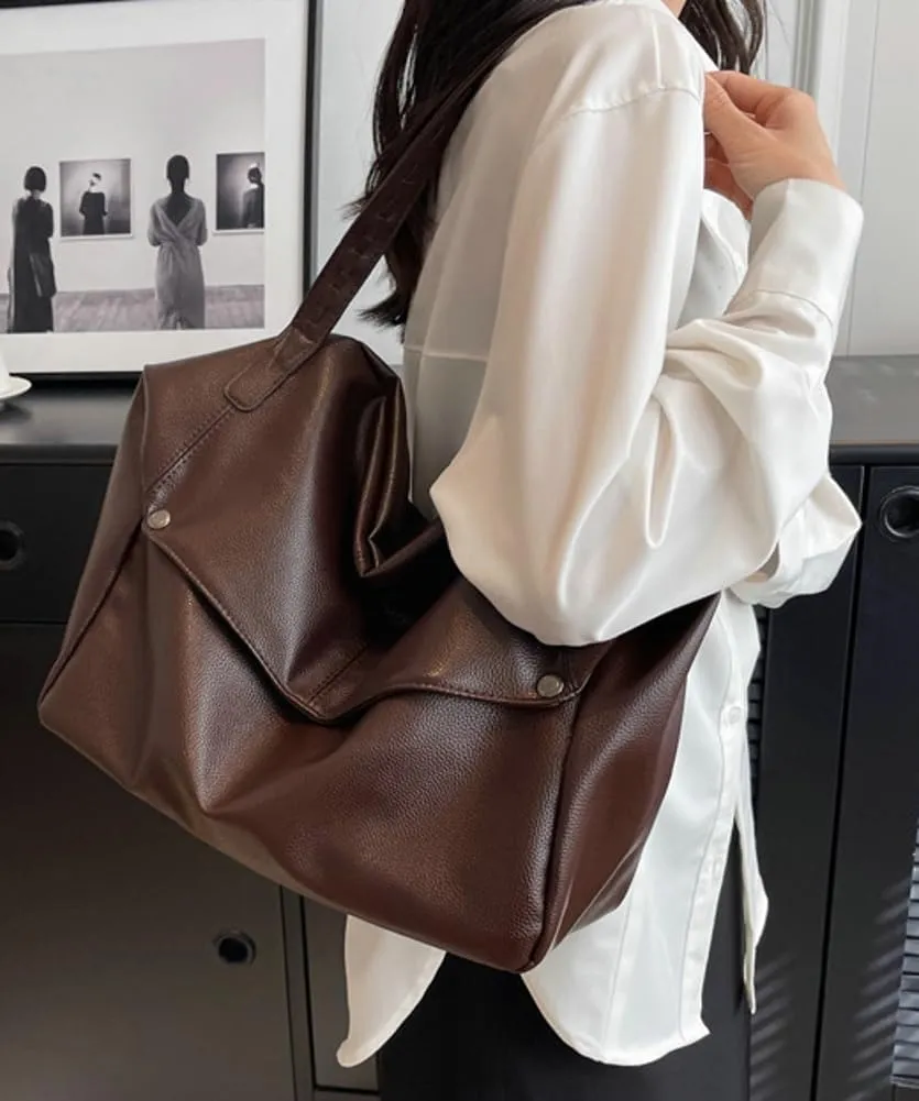 Epsion Large Tote Bags for Women PU Vegan Leather Shoulder Bag Handbags and Purses Top Handle Bag with 2 Removable Strap