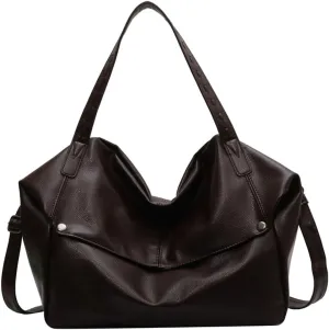 Epsion Large Tote Bags for Women PU Vegan Leather Shoulder Bag Handbags and Purses Top Handle Bag with 2 Removable Strap