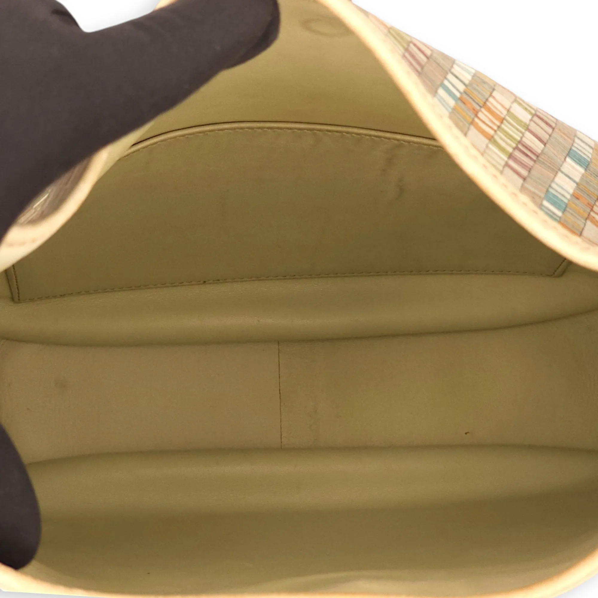 Evelyn I PM Beige in Vibrato, Palladium hardware