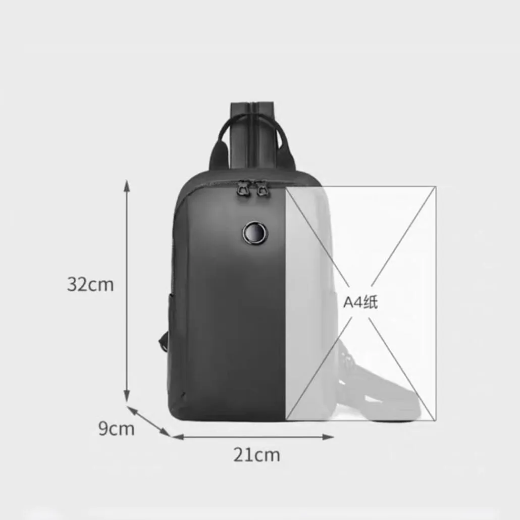 Eyelet Crossbody Backpack – Bags for Unisex