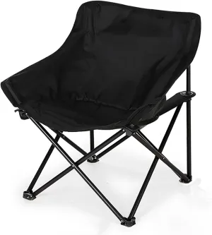 Family Picnic Chairs, Chair Portable, Portable Camp Chair for Adults, Fishing Chair, Folding Design, with Lumbar Support, Oversized Camping Folding Chair, for Hiking Mountaineering, Beach (Color : B