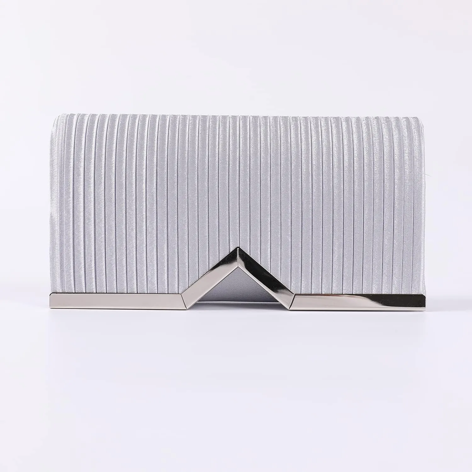Fashion Clutch Women Evening Bags for Wallets Wedding Formal Prom Vertical bar Folding cloth Handbag purse