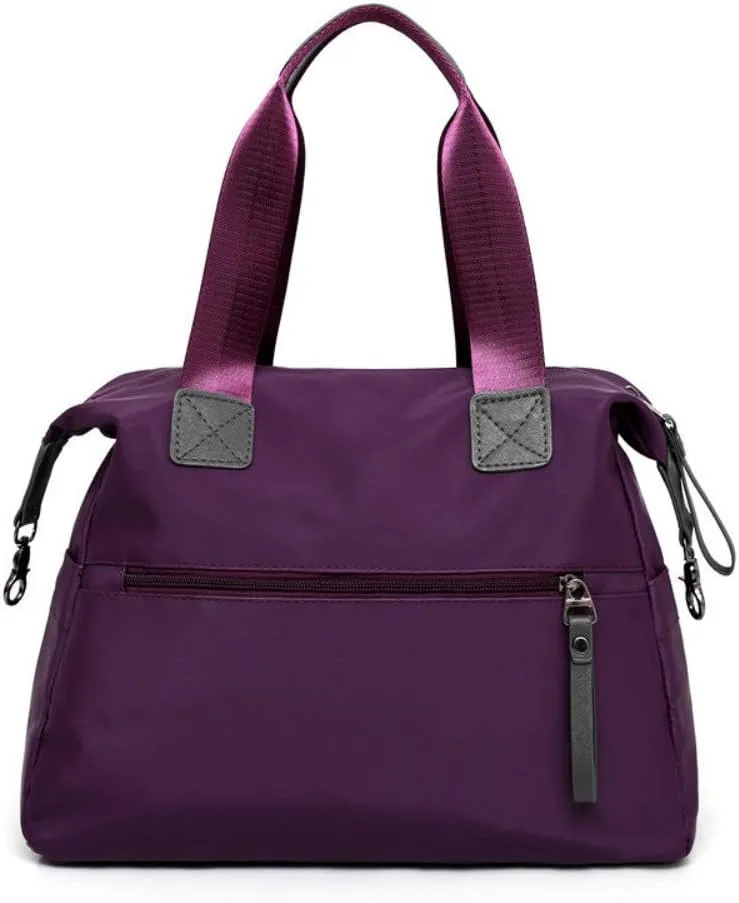 Fashion Women 4pcs Bag Set Nylon Soft Handbag Should Bag Tote Clutch