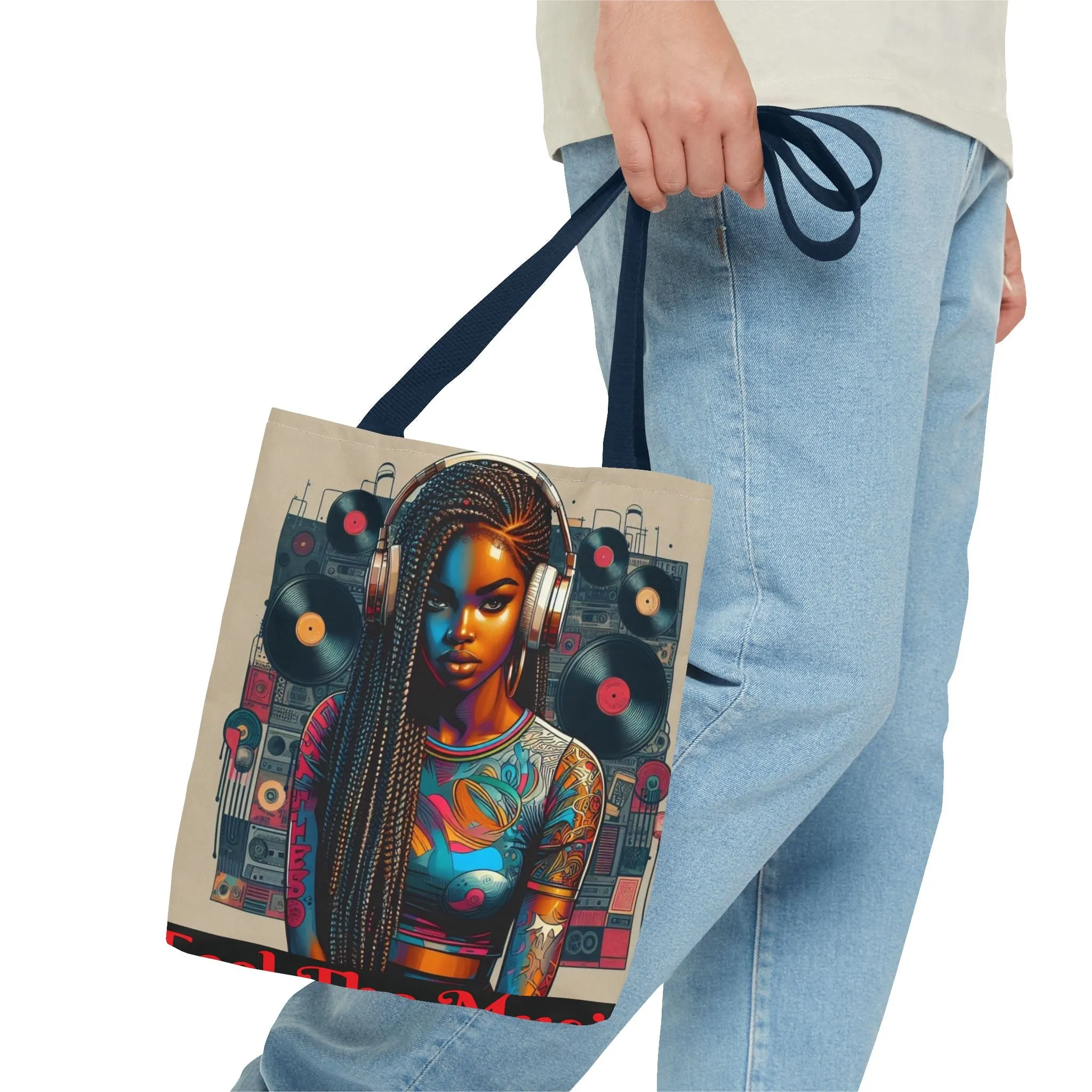 Feel The Music Tote Bag (AOP) #FM2
