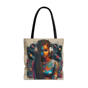 Feel The Music Tote Bag (AOP) #FM2