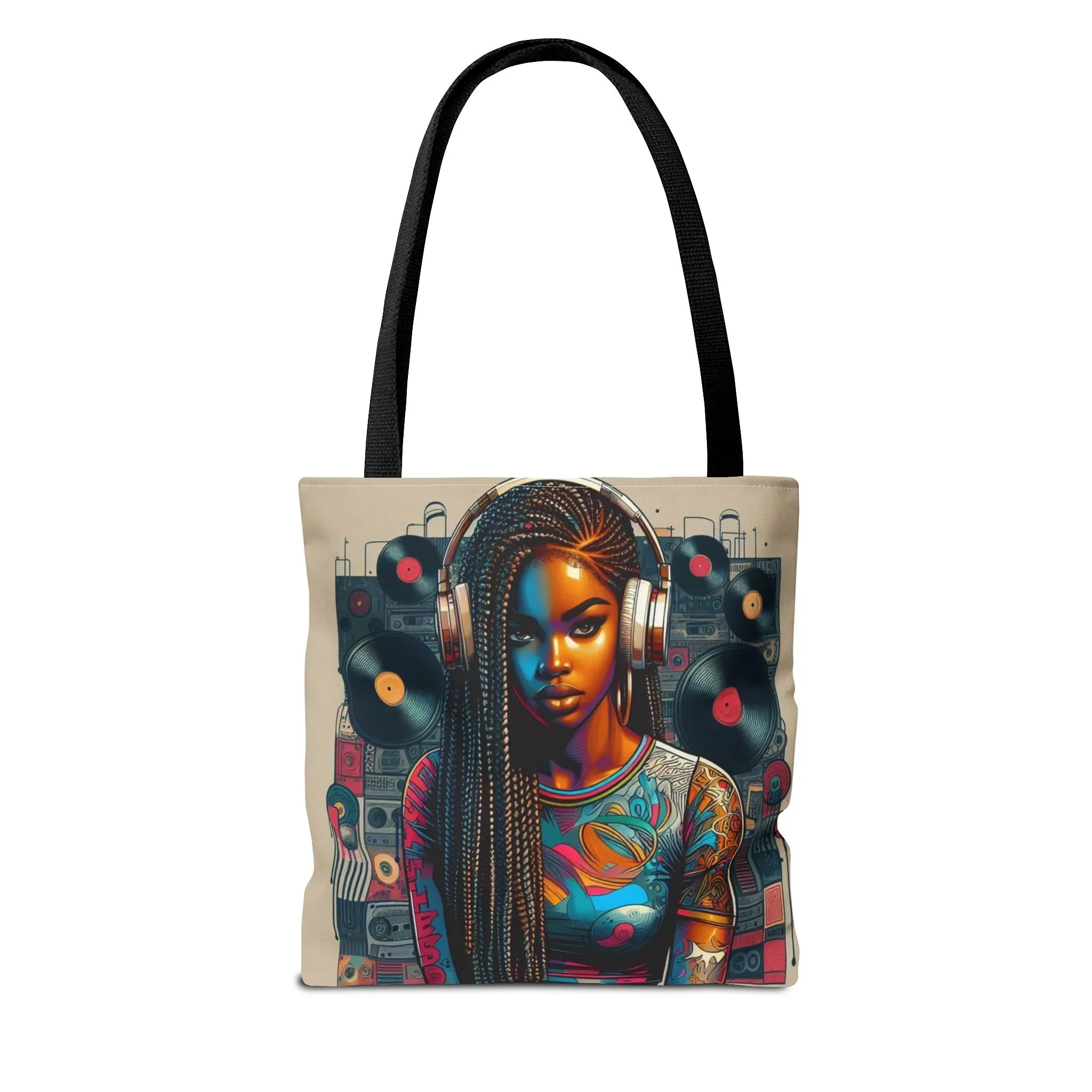 Feel The Music Tote Bag (AOP) #FM2