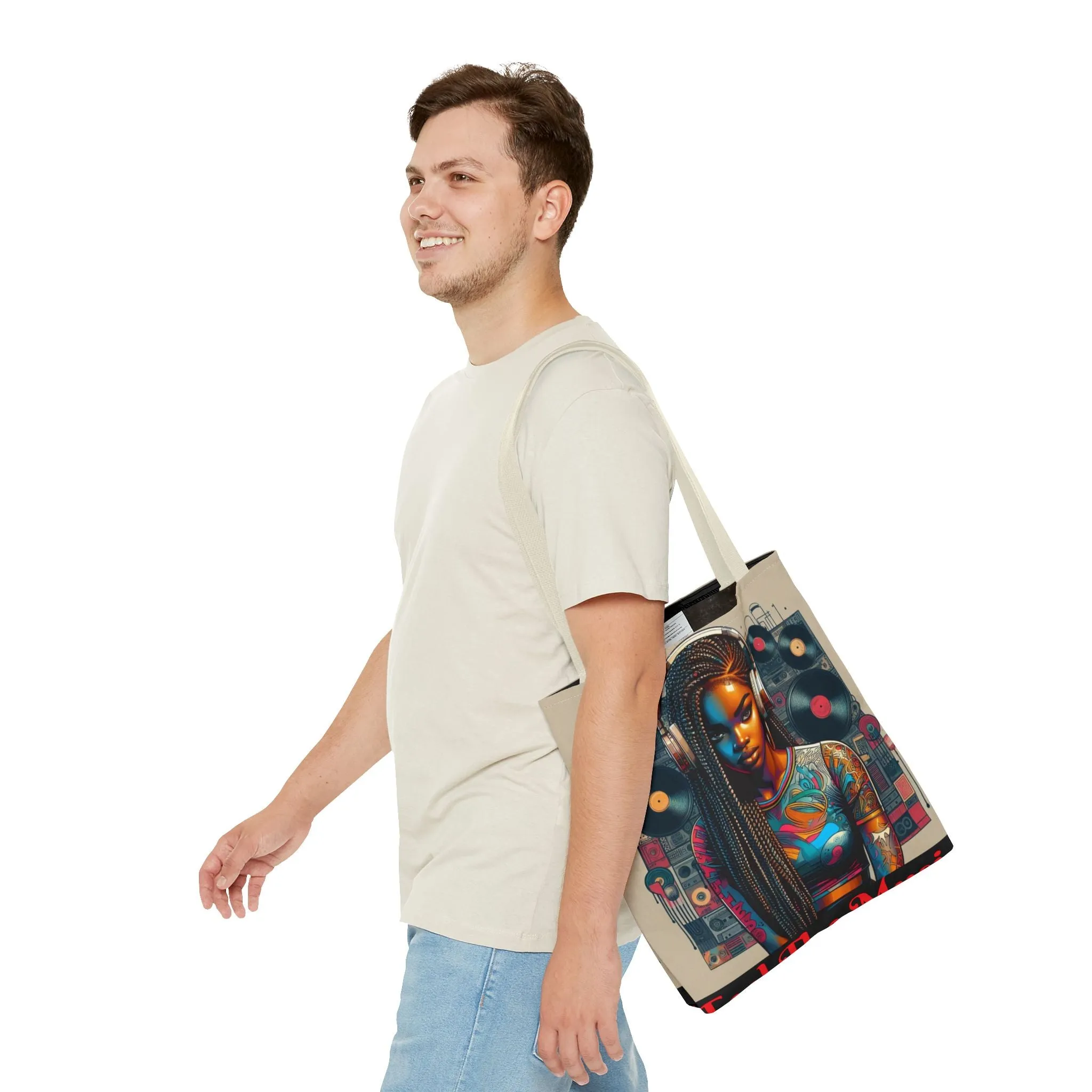 Feel The Music Tote Bag (AOP) #FM2