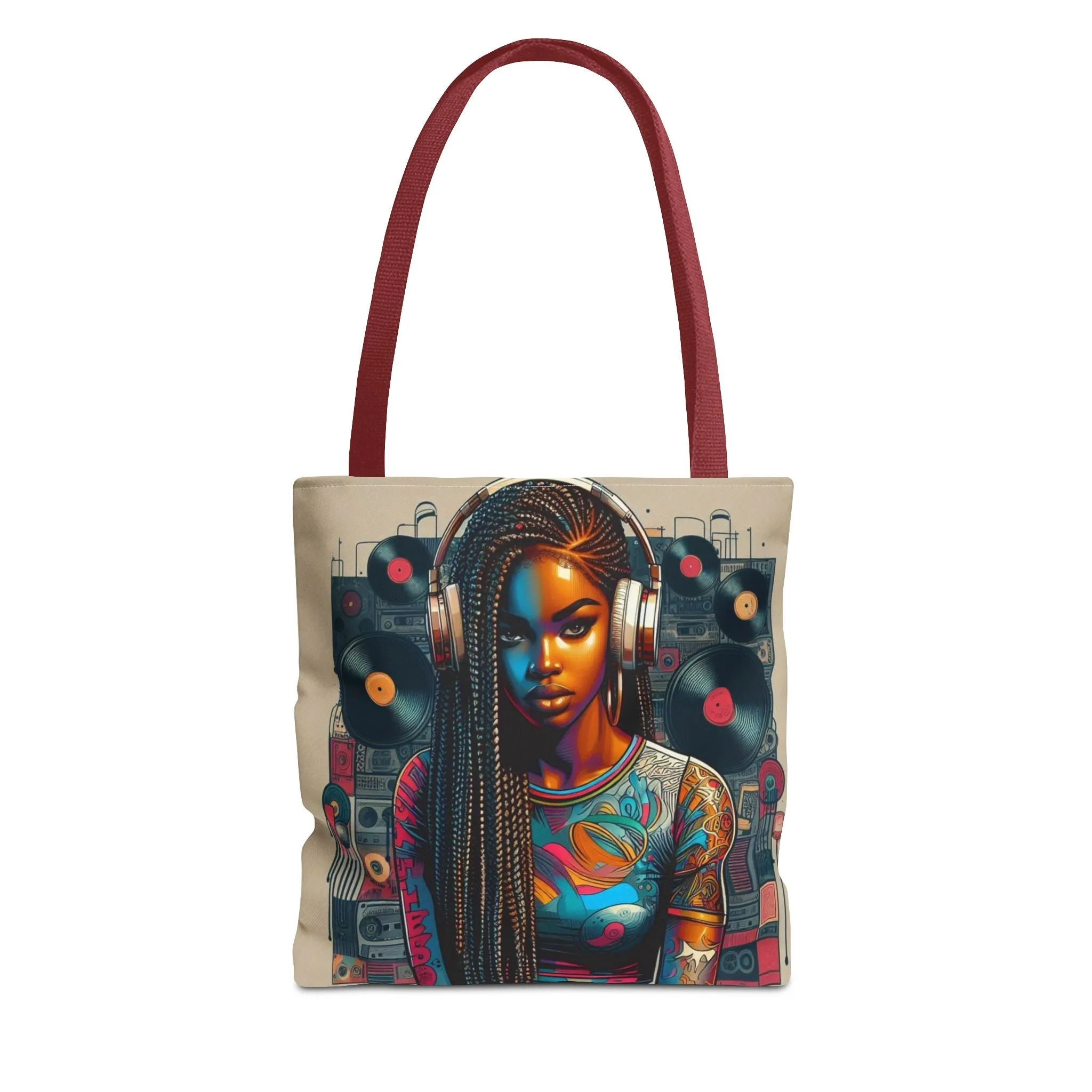Feel The Music Tote Bag (AOP) #FM2