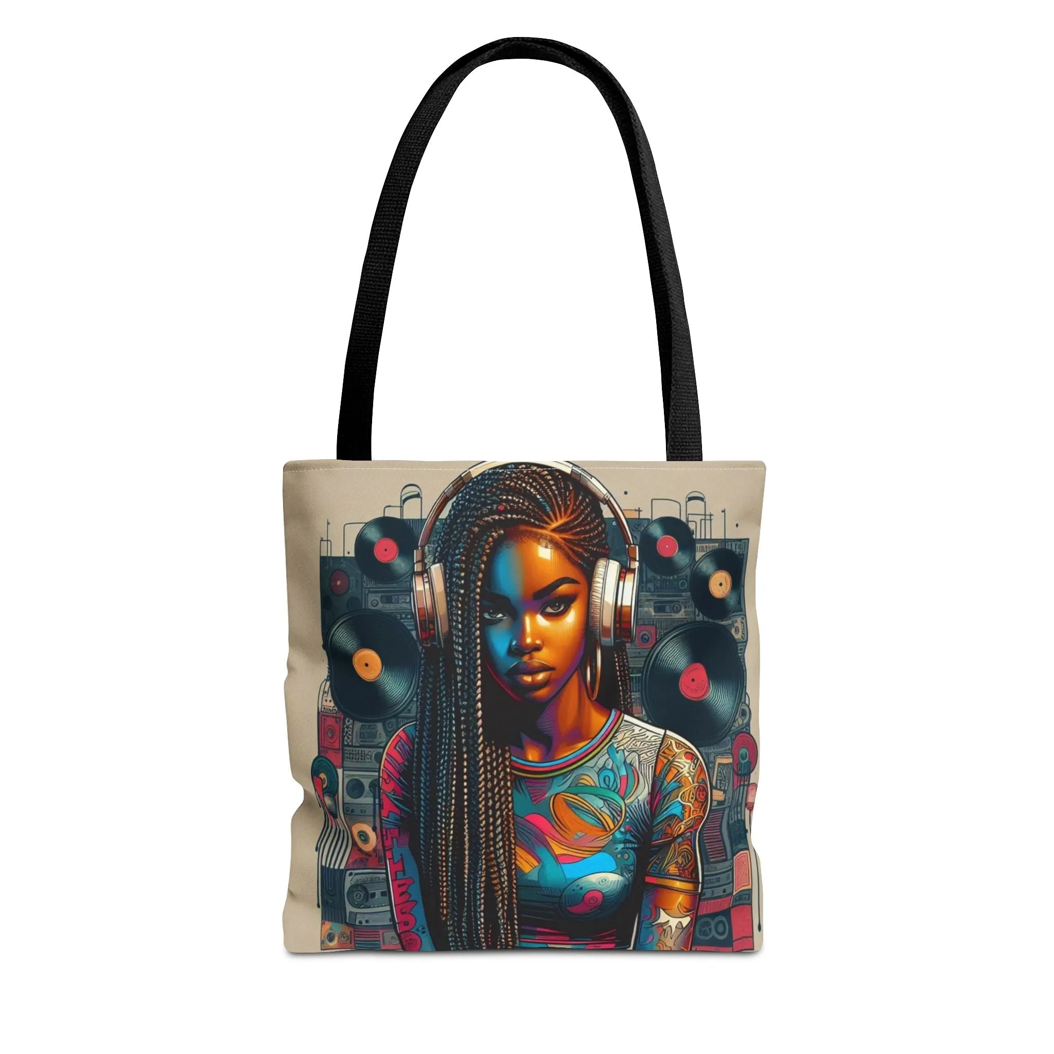 Feel The Music Tote Bag (AOP) #FM2