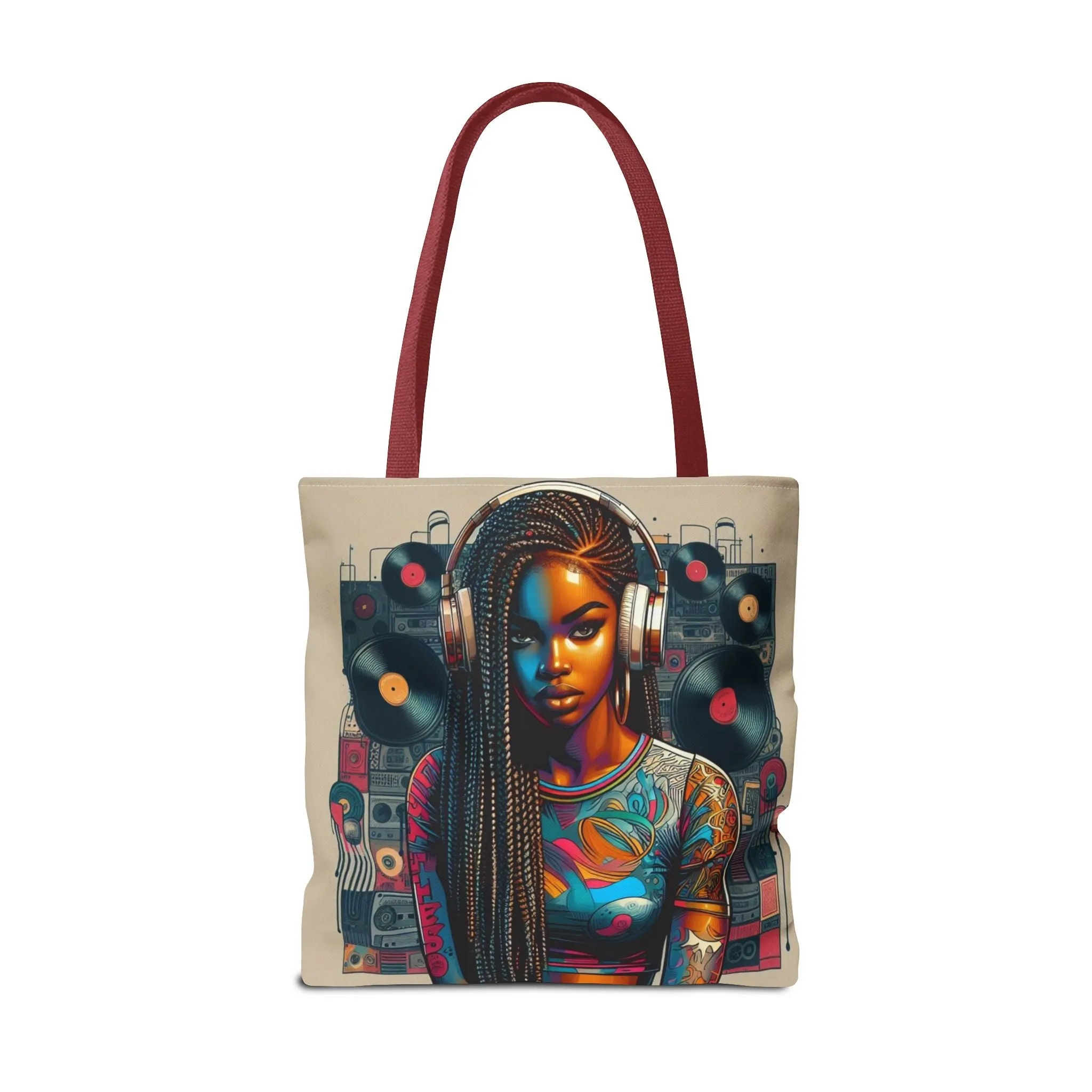 Feel The Music Tote Bag (AOP) #FM2