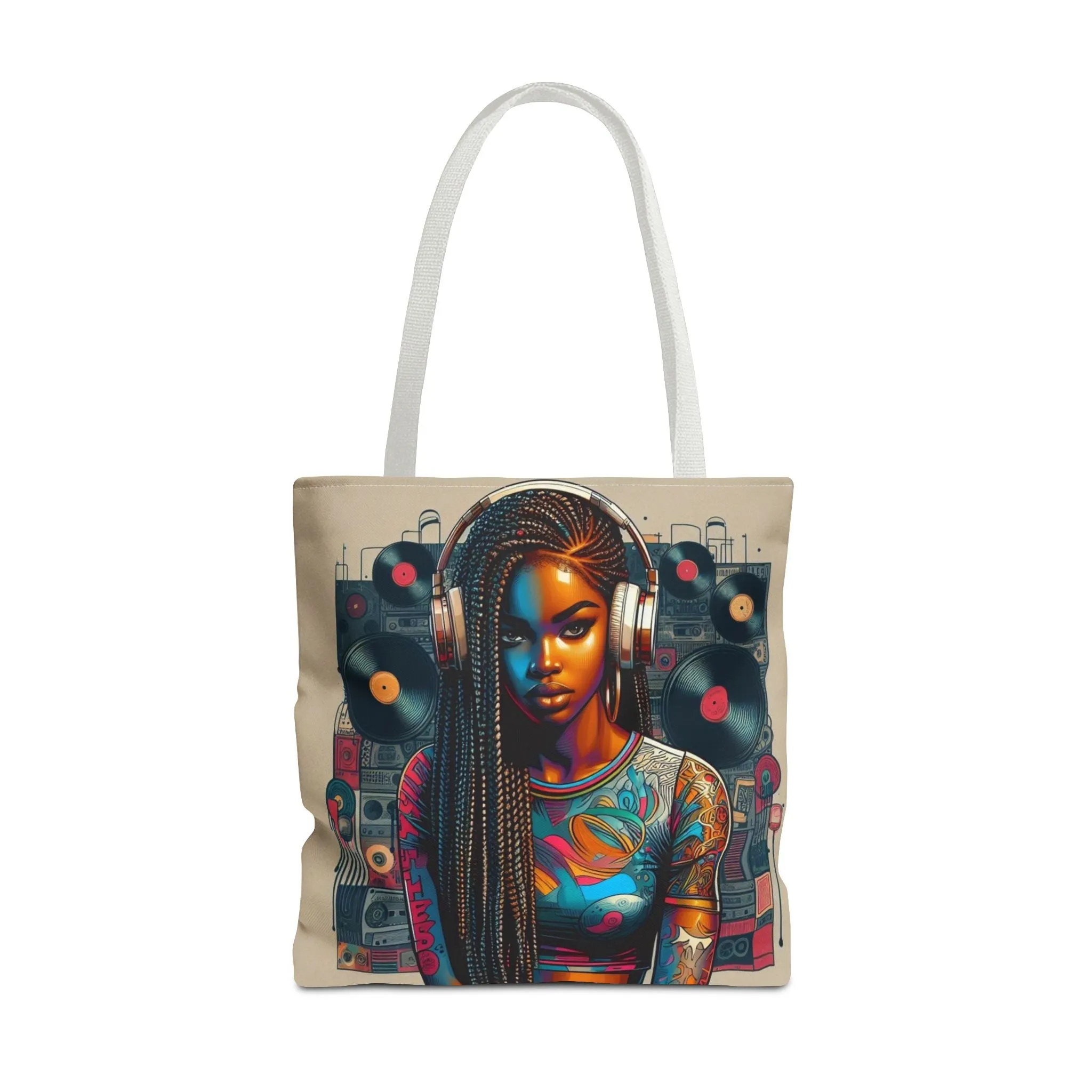 Feel The Music Tote Bag (AOP) #FM2