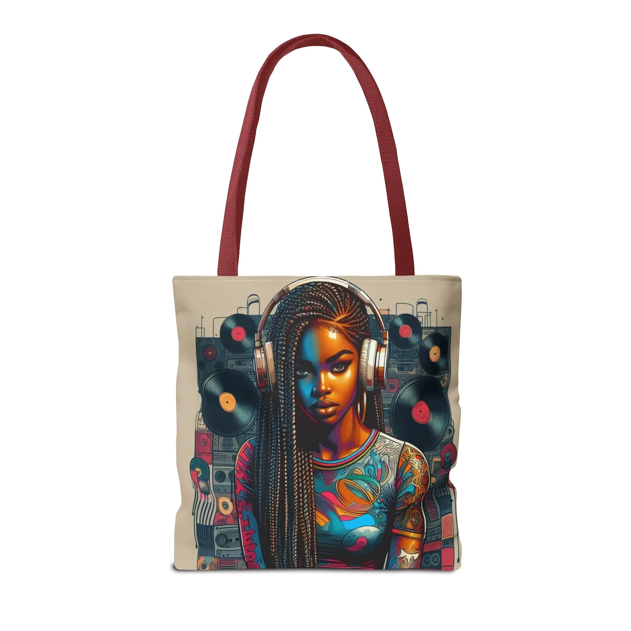 Feel The Music Tote Bag (AOP) #FM2