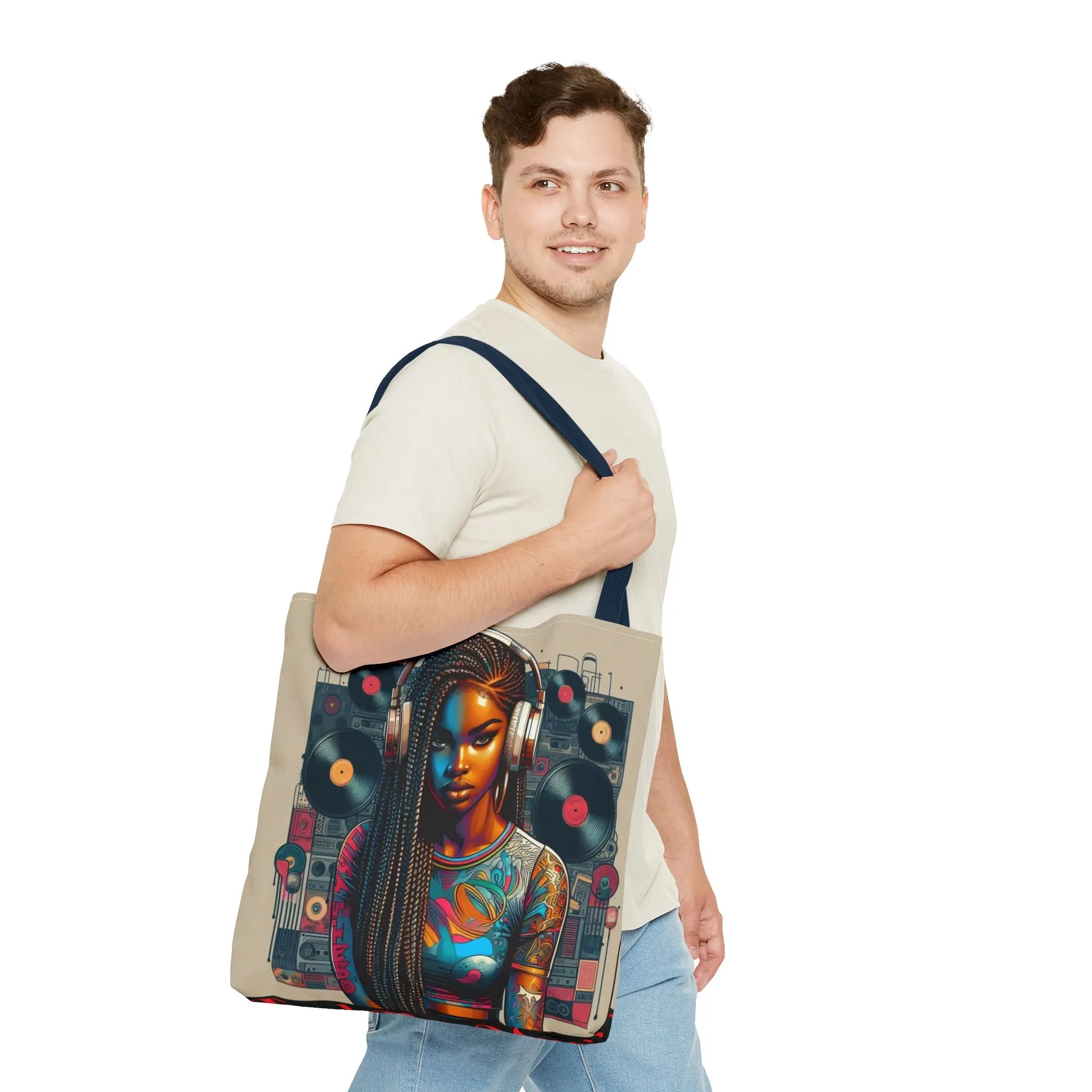 Feel The Music Tote Bag (AOP) #FM2
