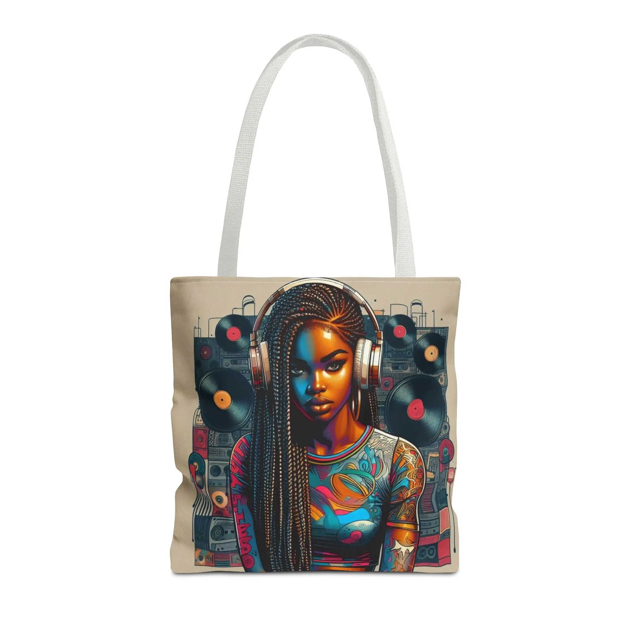 Feel The Music Tote Bag (AOP) #FM2