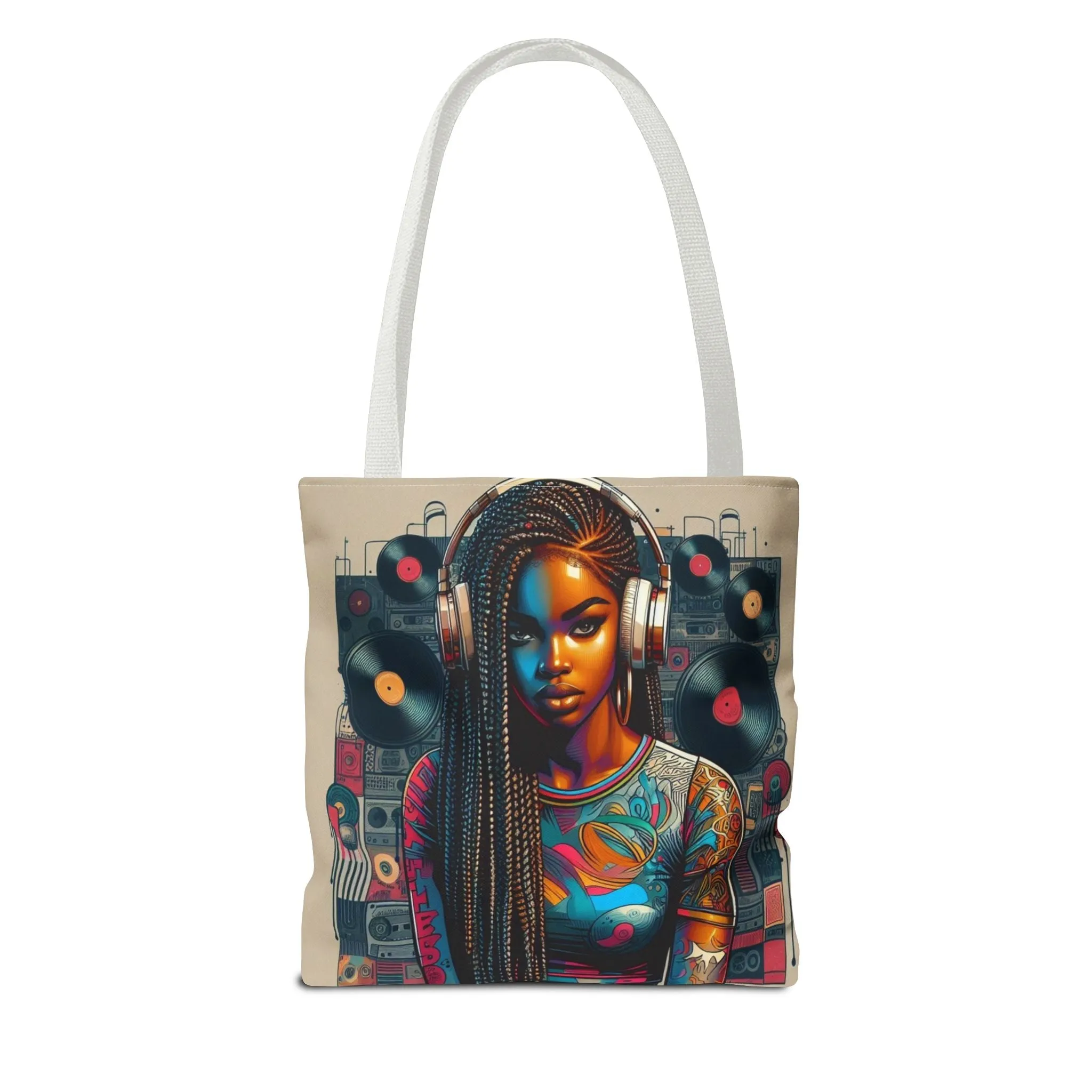 Feel The Music Tote Bag (AOP) #FM2