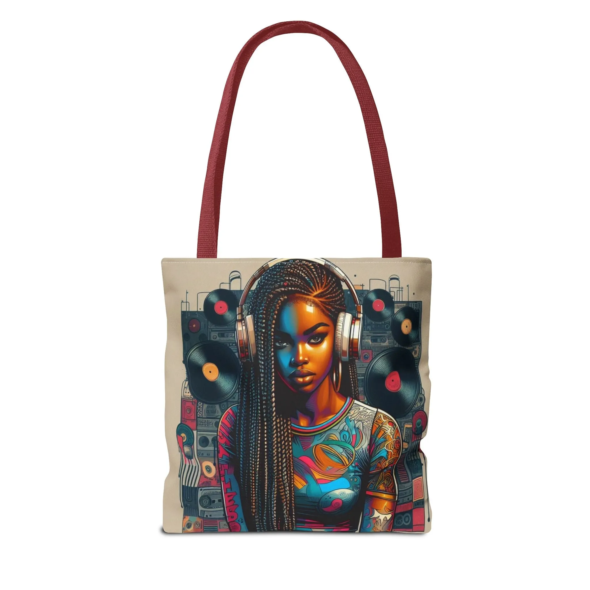 Feel The Music Tote Bag (AOP) #FM2