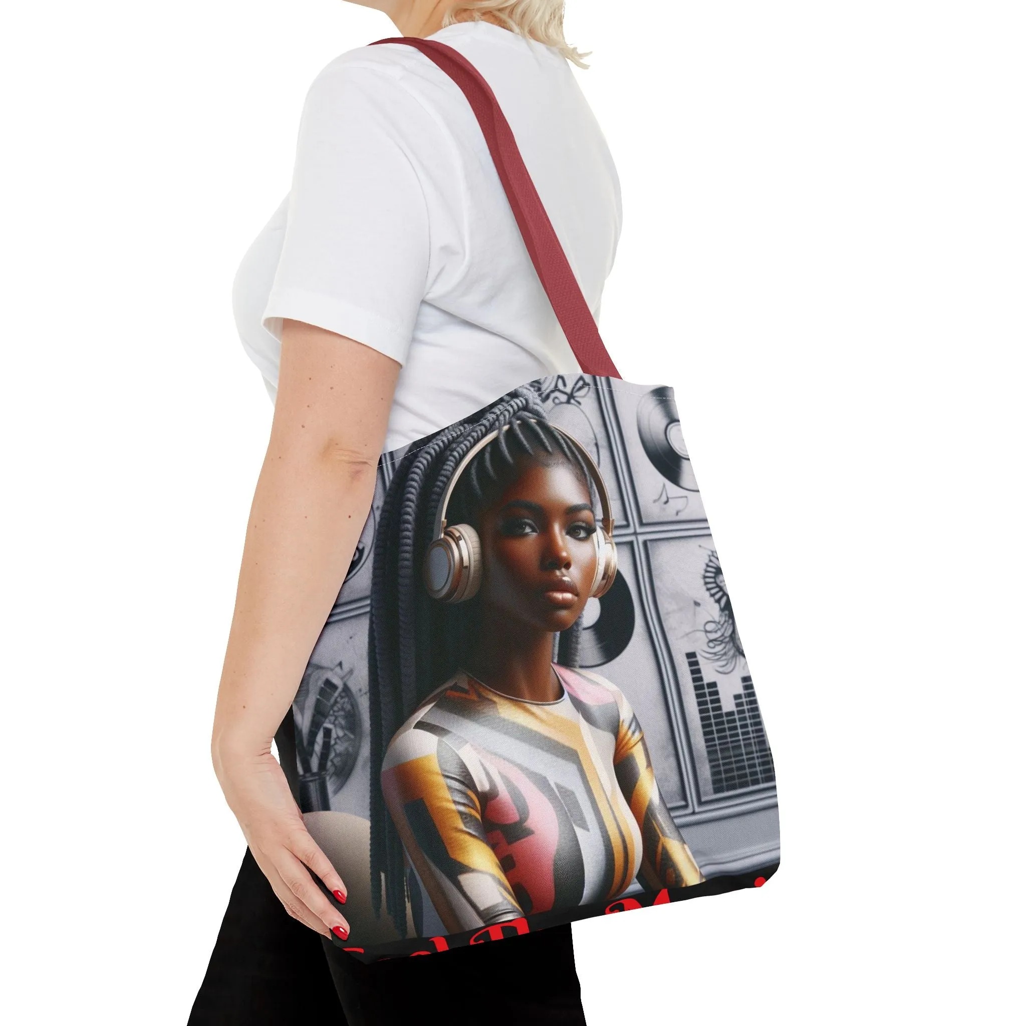 Feel The Music Tote Bag (AOP) #FM7