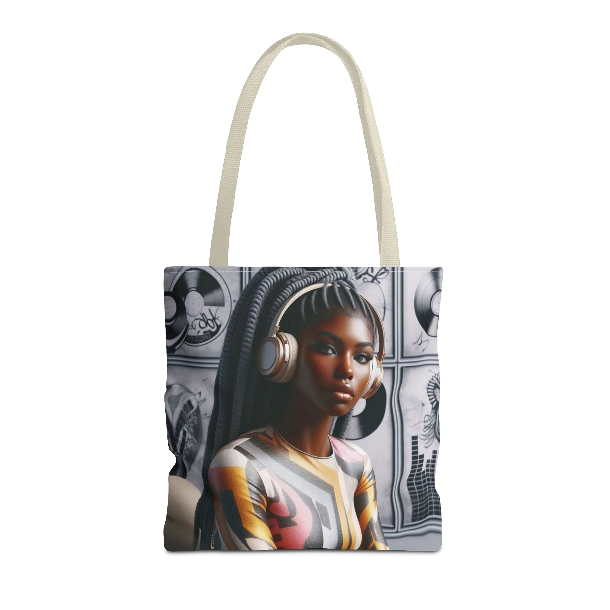 Feel The Music Tote Bag (AOP) #FM7