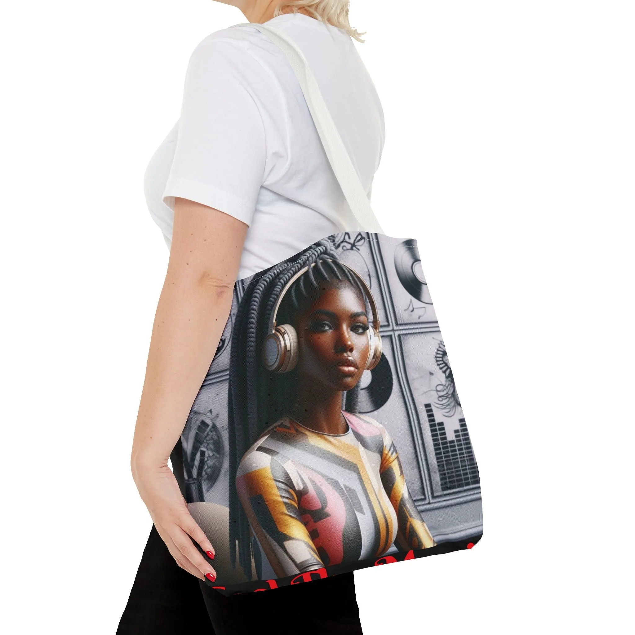 Feel The Music Tote Bag (AOP) #FM7