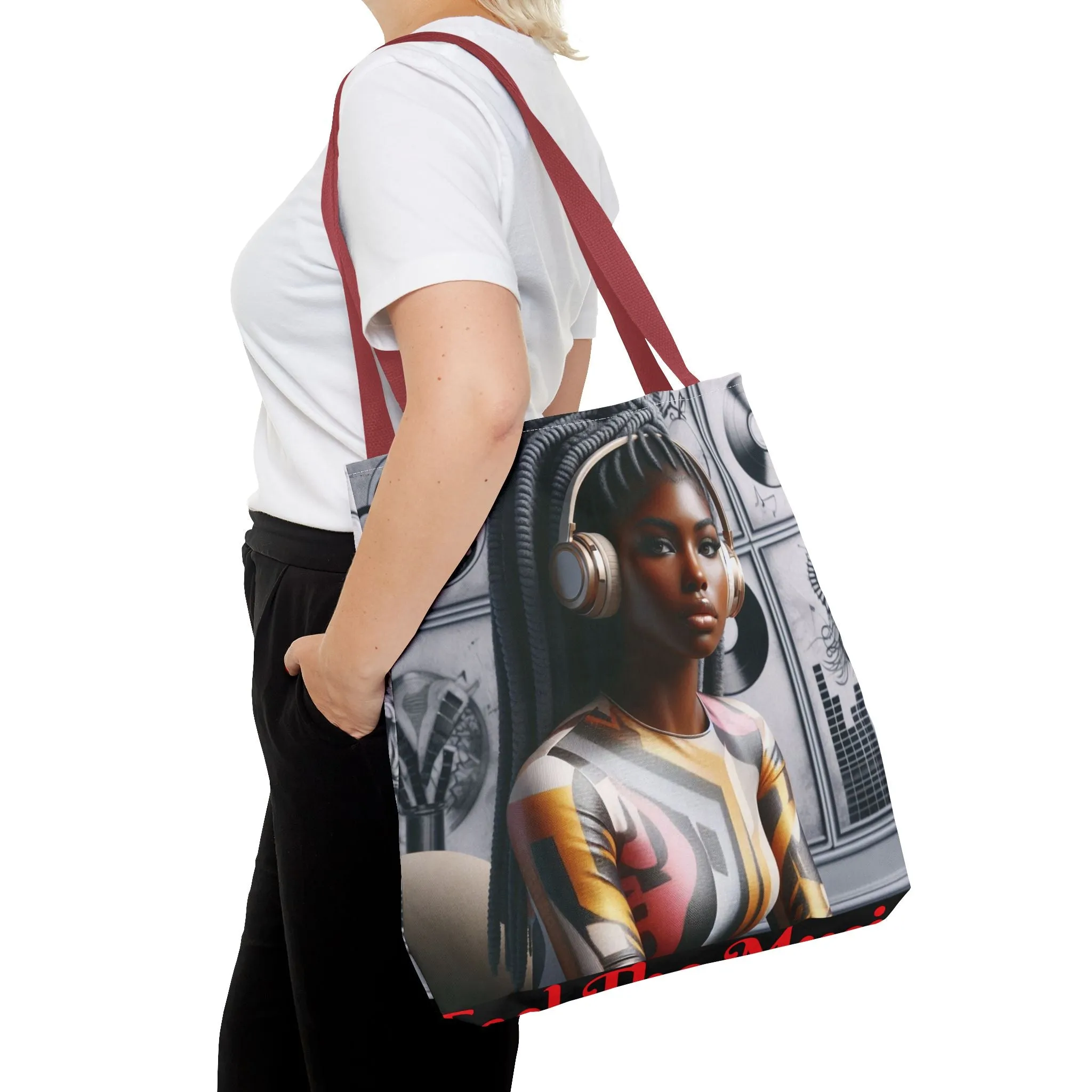 Feel The Music Tote Bag (AOP) #FM7
